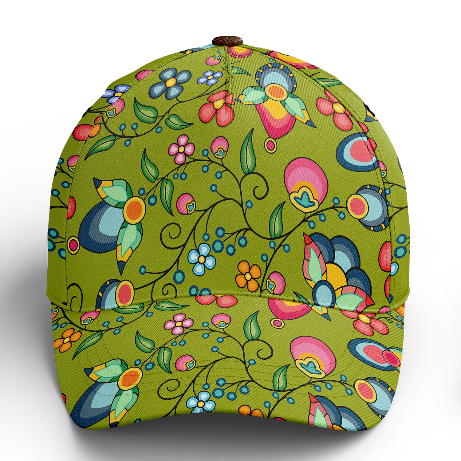 Floral Bounty Sweetgrass Snapback Hat