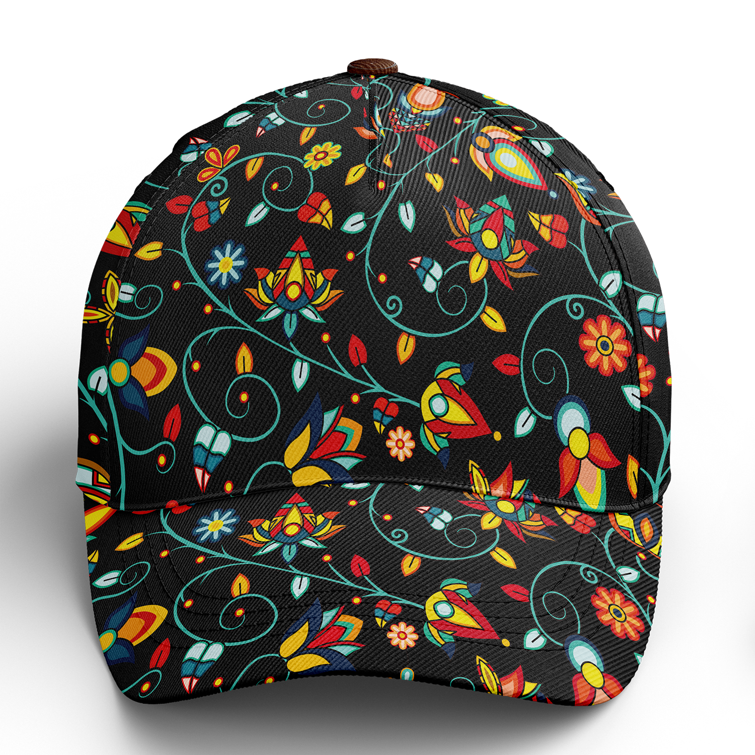 Thorny Path Black Snapback Hat
