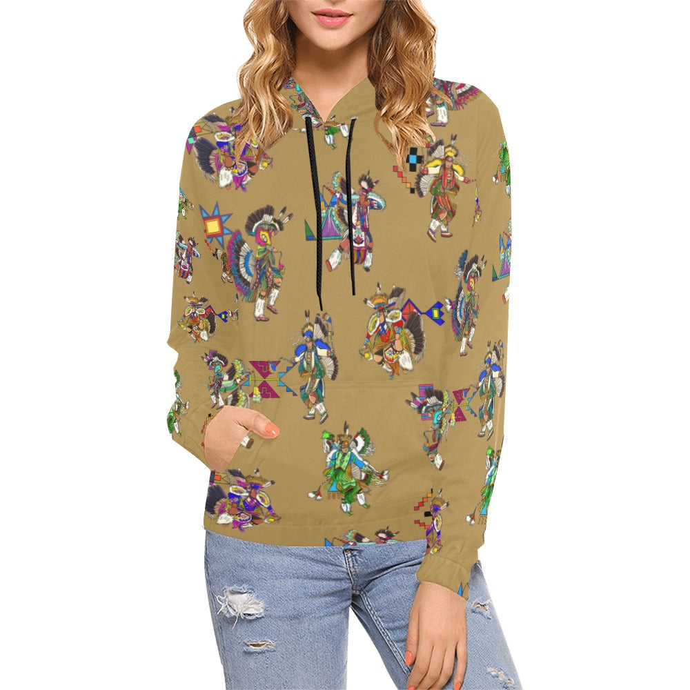Men's Fancy Dancers Earth Hoodie for Women (USA Size)