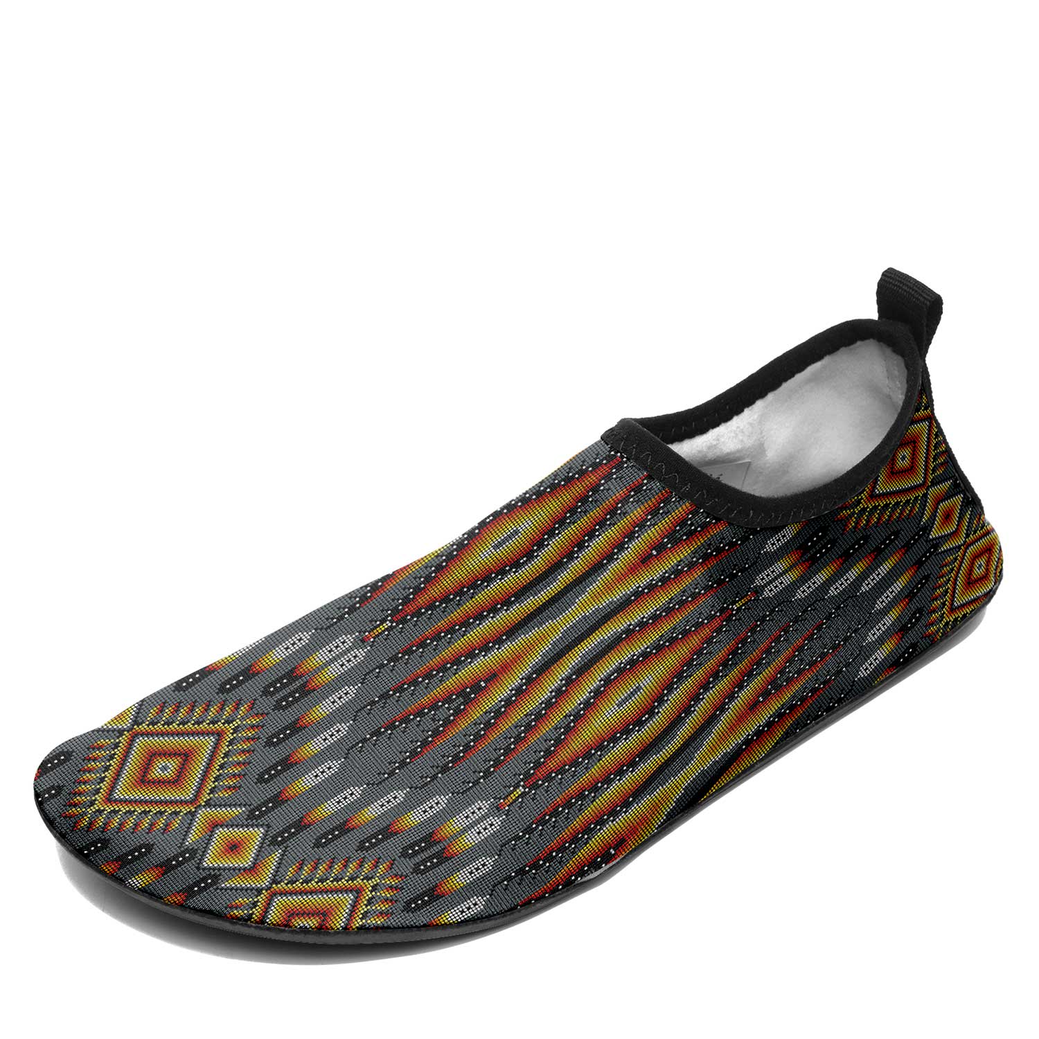 Fire Feather Grey Sockamoccs