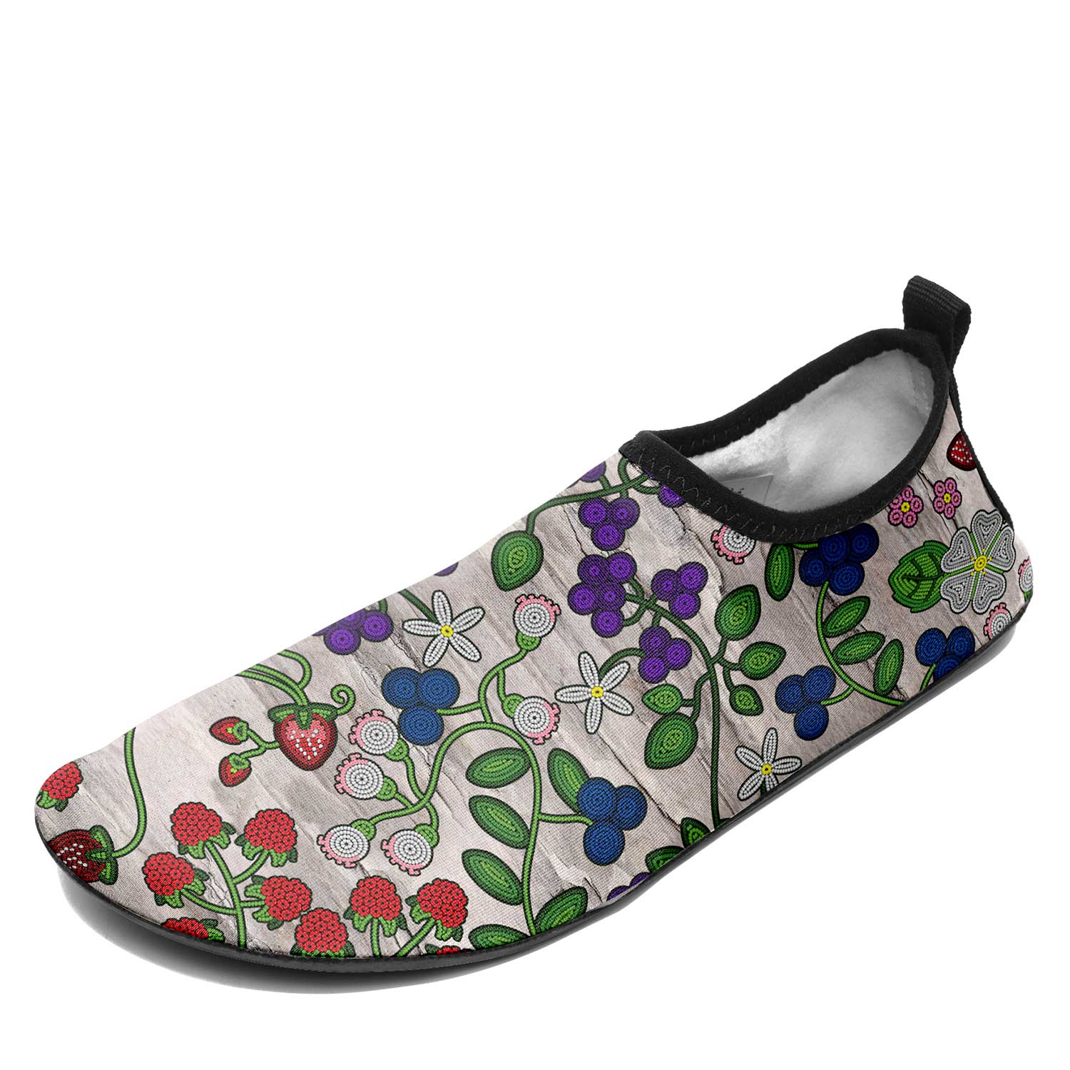 Grandmother Stories bright birch Kid's Sockamoccs Slip On Shoes