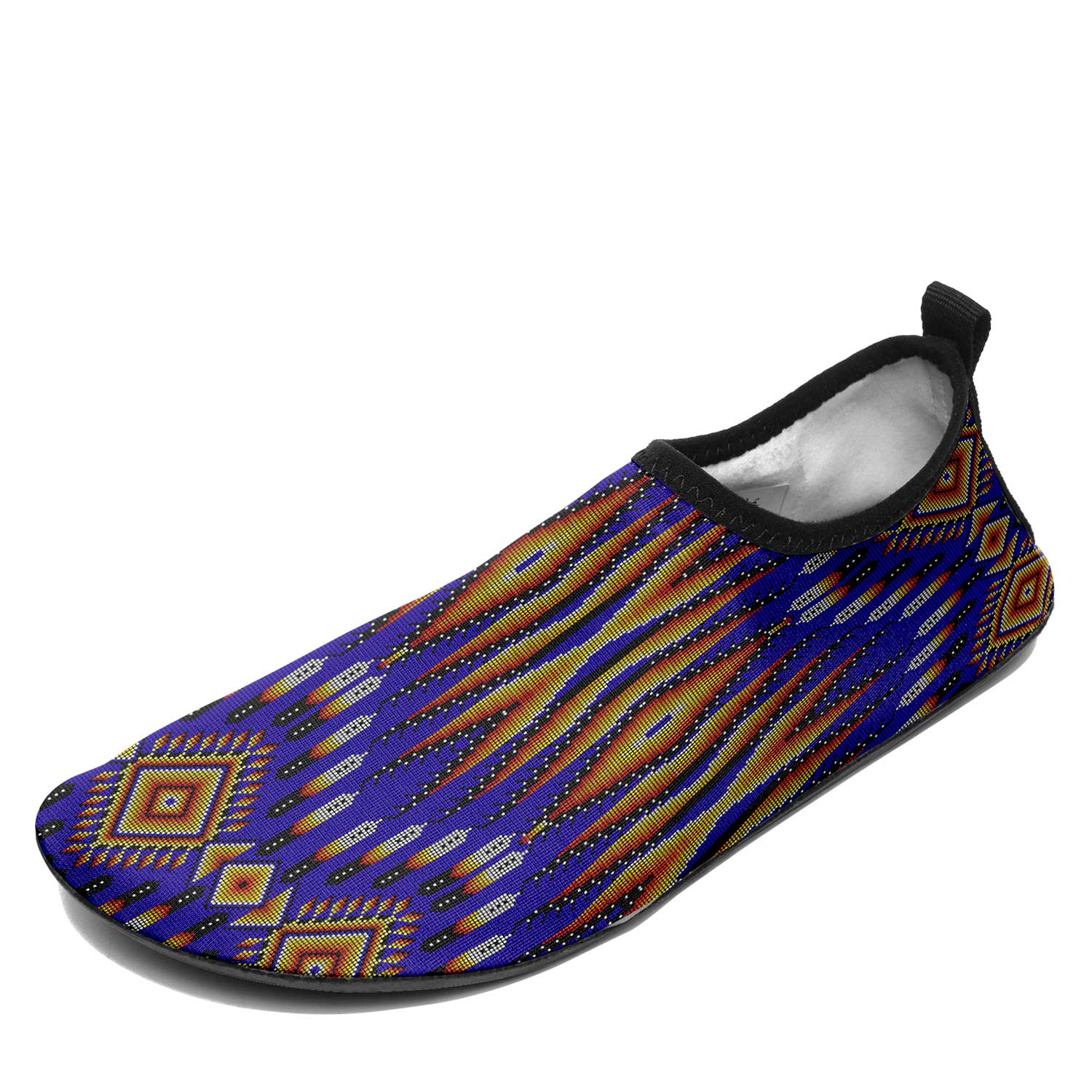 Fire Feather Blue Sockamoccs