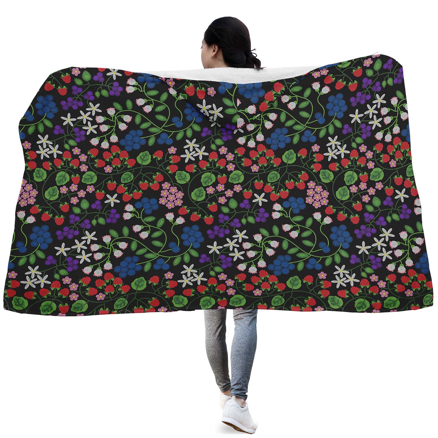 Takwakin Harvest Midnight Hooded Blanket