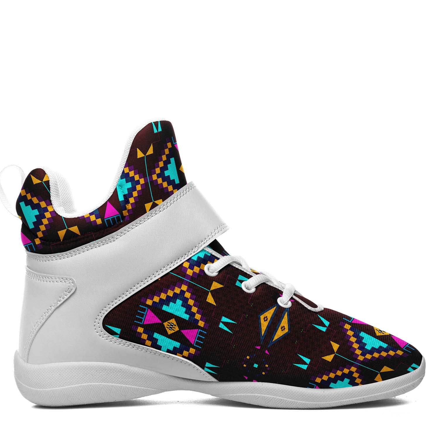 Rite of Passage Pemmican Berry Ipottaa Basketball / Sport High Top Shoes - White Sole