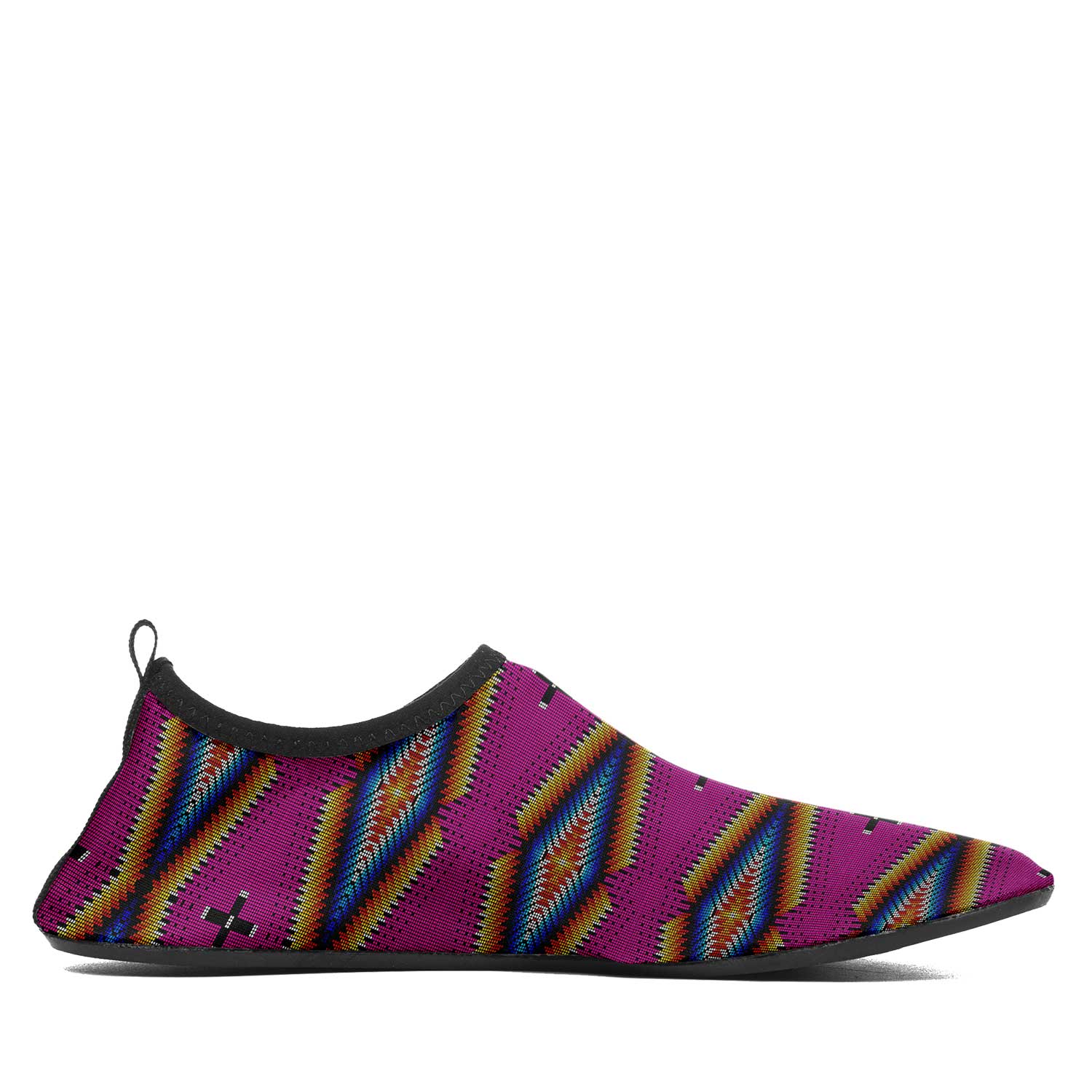 Diamond in the Bluff Pink Kid's Sockamoccs Slip On Shoes