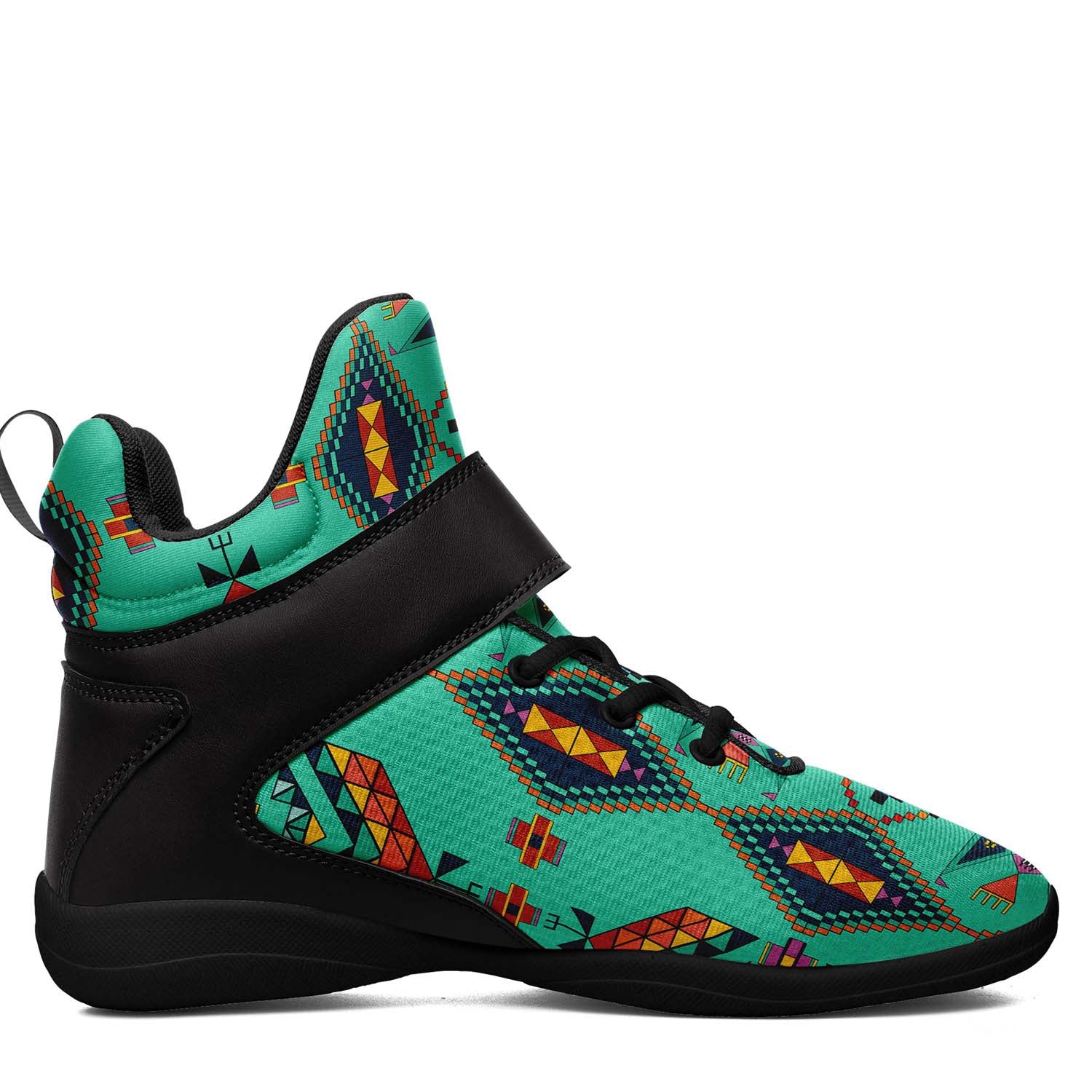 Travois Tipi Smoky Sky Ipottaa Basketball / Sport High Top Shoes - Black Sole