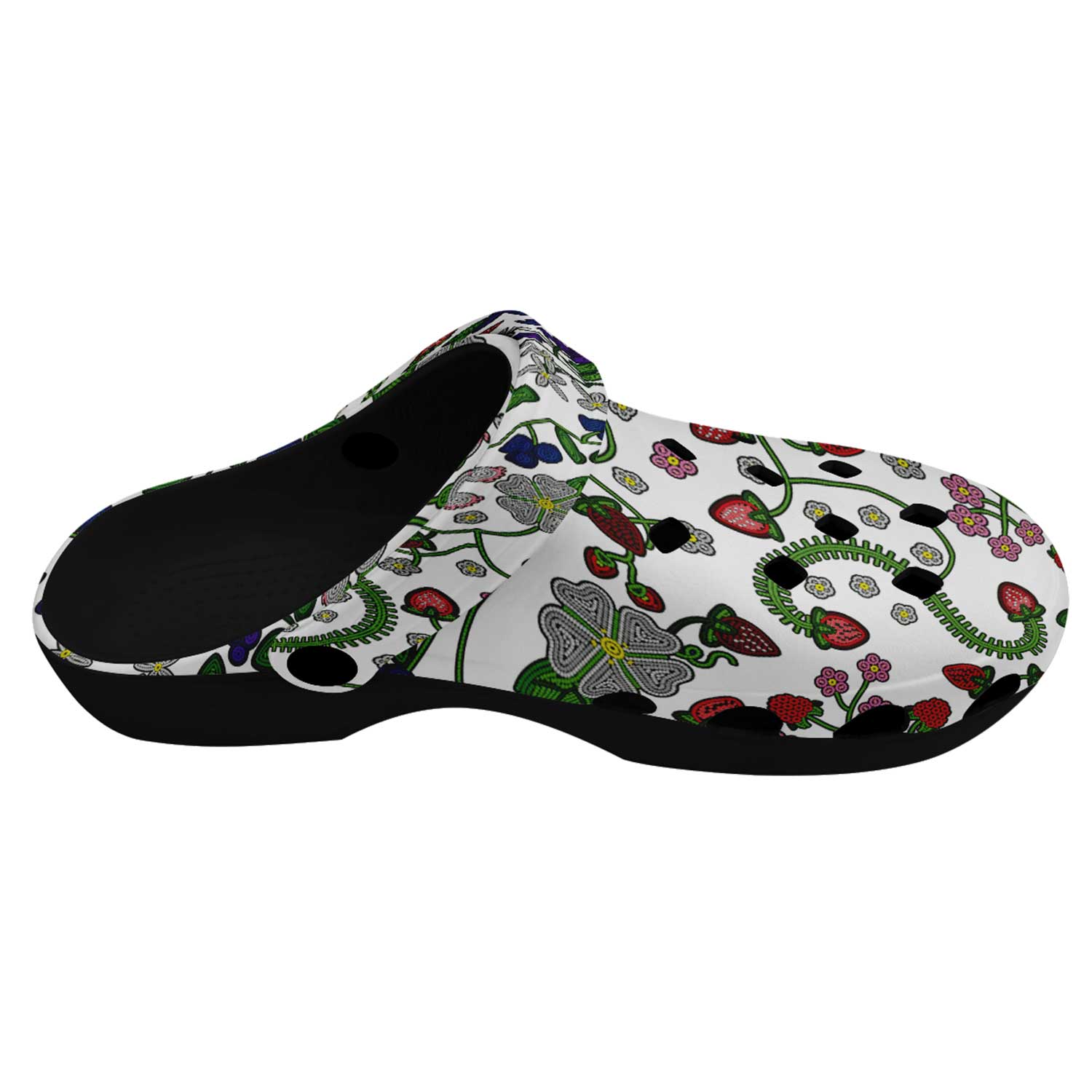 Grandmother Stories White Muddies Unisex Clog Shoes