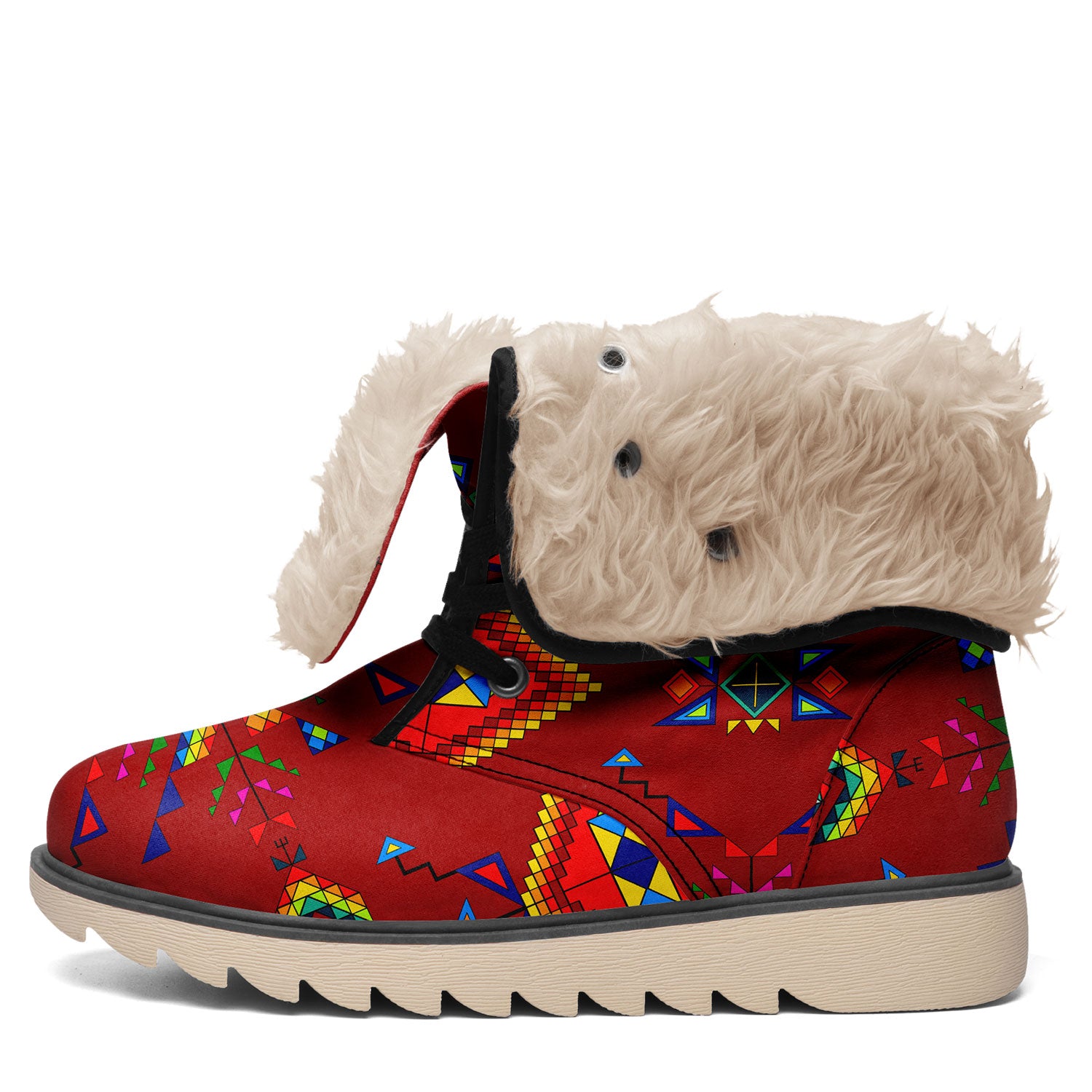 Buffalo Jump Red Polar Winter Boots