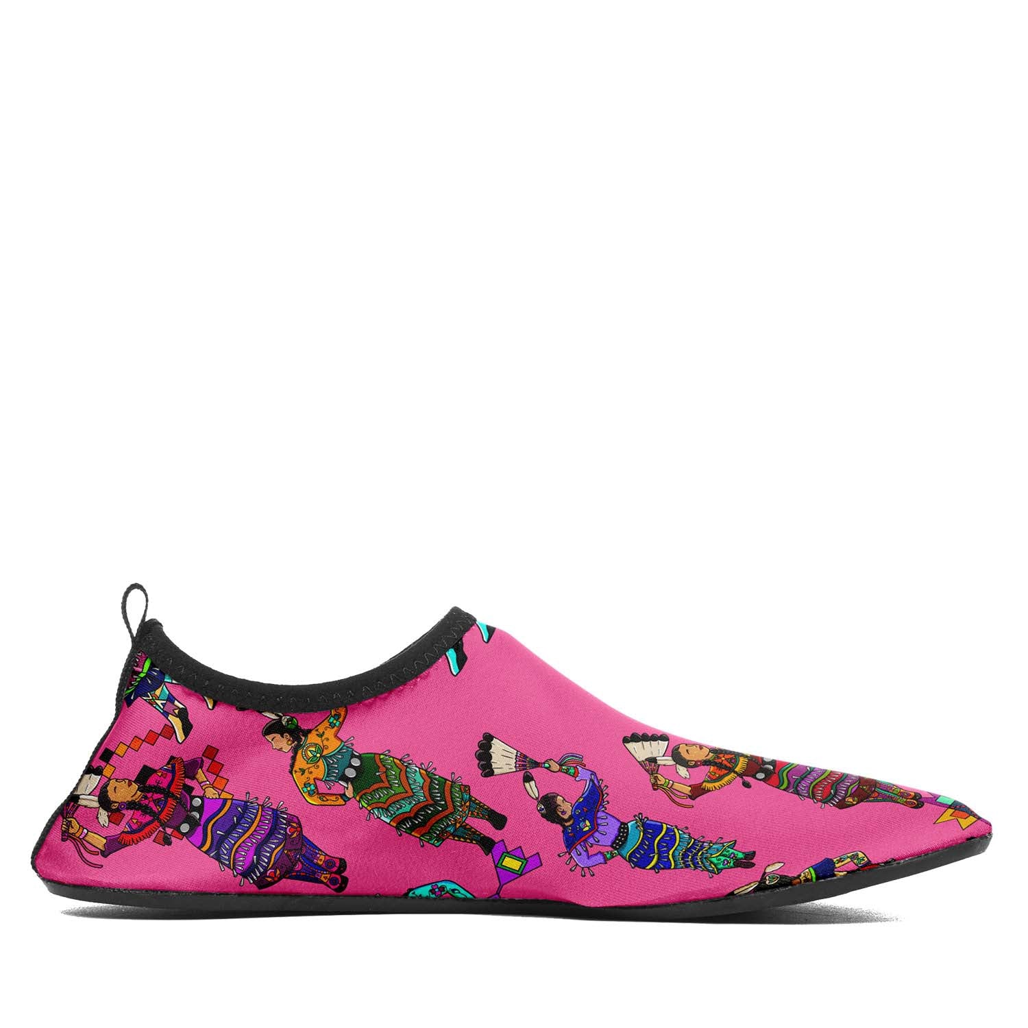 Women's Jingle Dancers Pink Sockamoccs