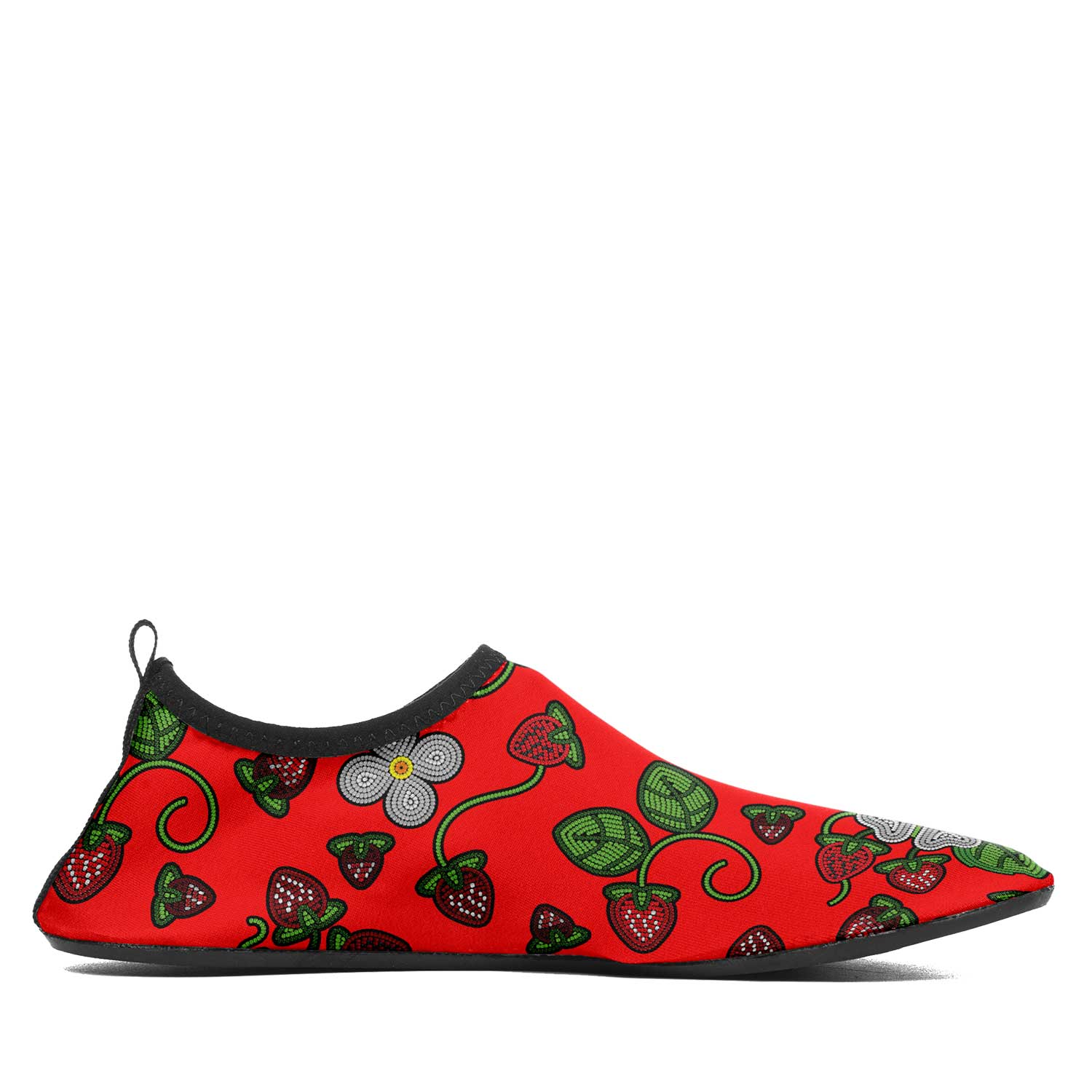 Strawberry Dreams Fire Kid's Sockamoccs Slip On Shoes