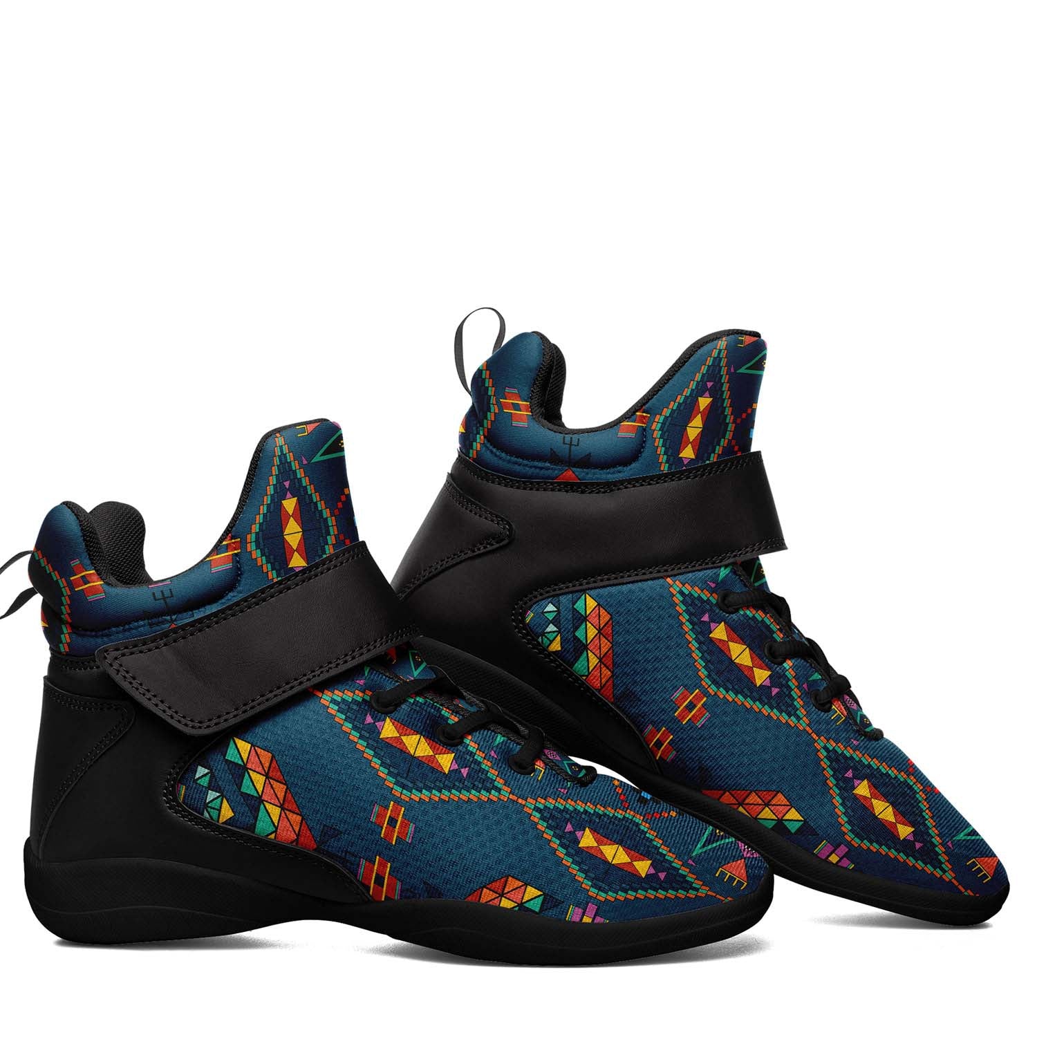 Travois Tipi Deep Lake Ipottaa Basketball / Sport High Top Shoes - Black Sole