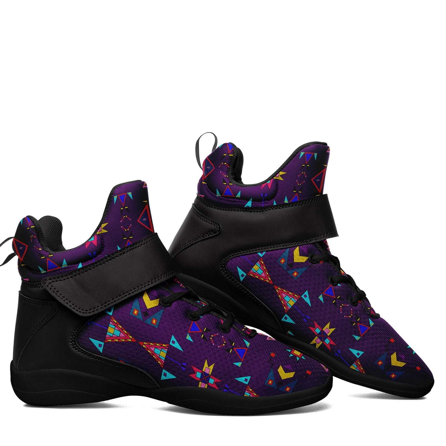 Enemy Territory Berry Ipottaa Basketball / Sport High Top Shoes - Black Sole