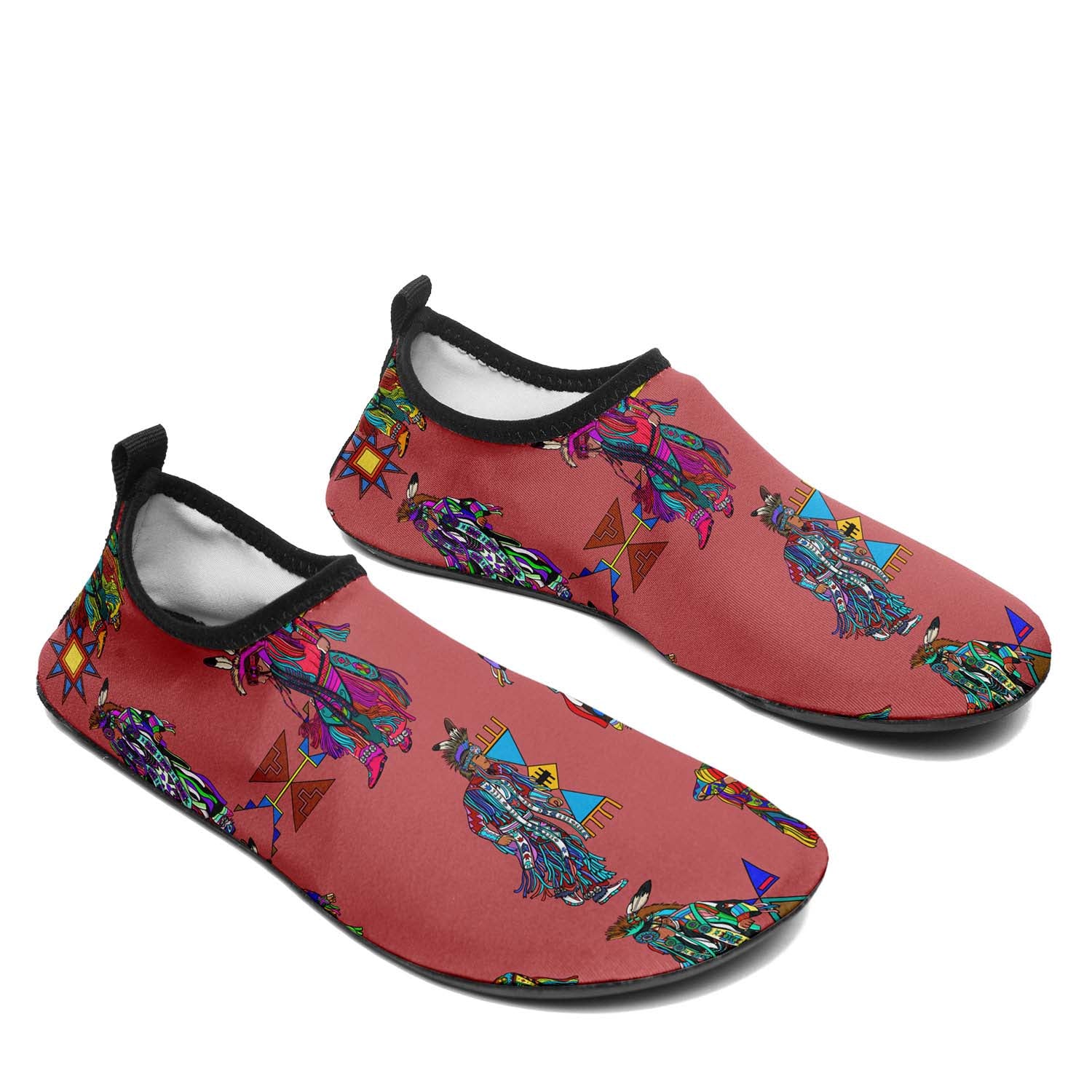 Men's Grass Dancers Terra Cotta Sockamoccs
