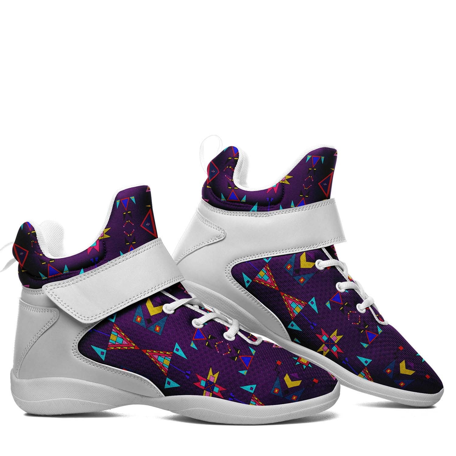 Enemy Territory Berry Ipottaa Basketball / Sport High Top Shoes - White Sole