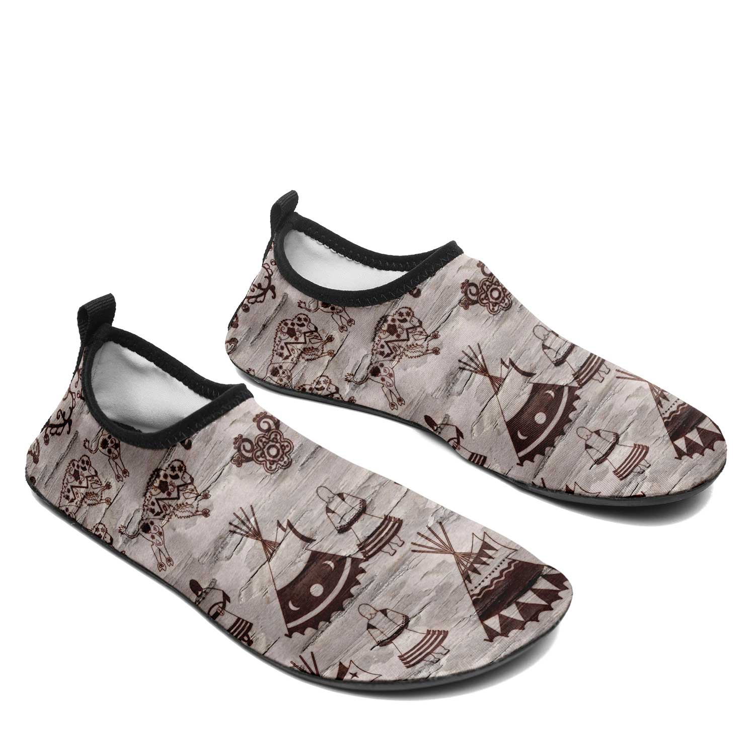 Heart of The Forest Kid's Sockamoccs Slip On Shoes