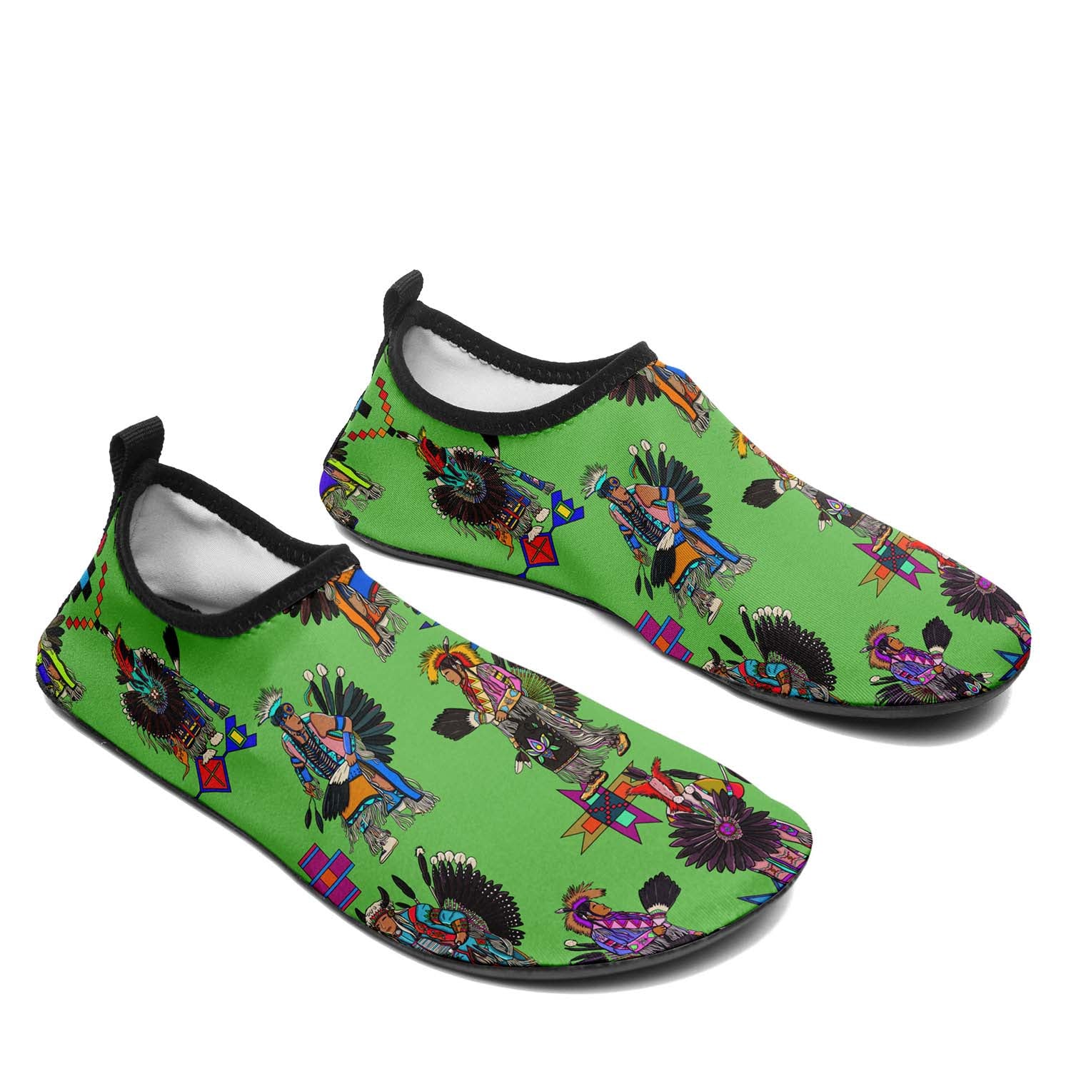 Men's Tradish Dancers Grass Sockamoccs