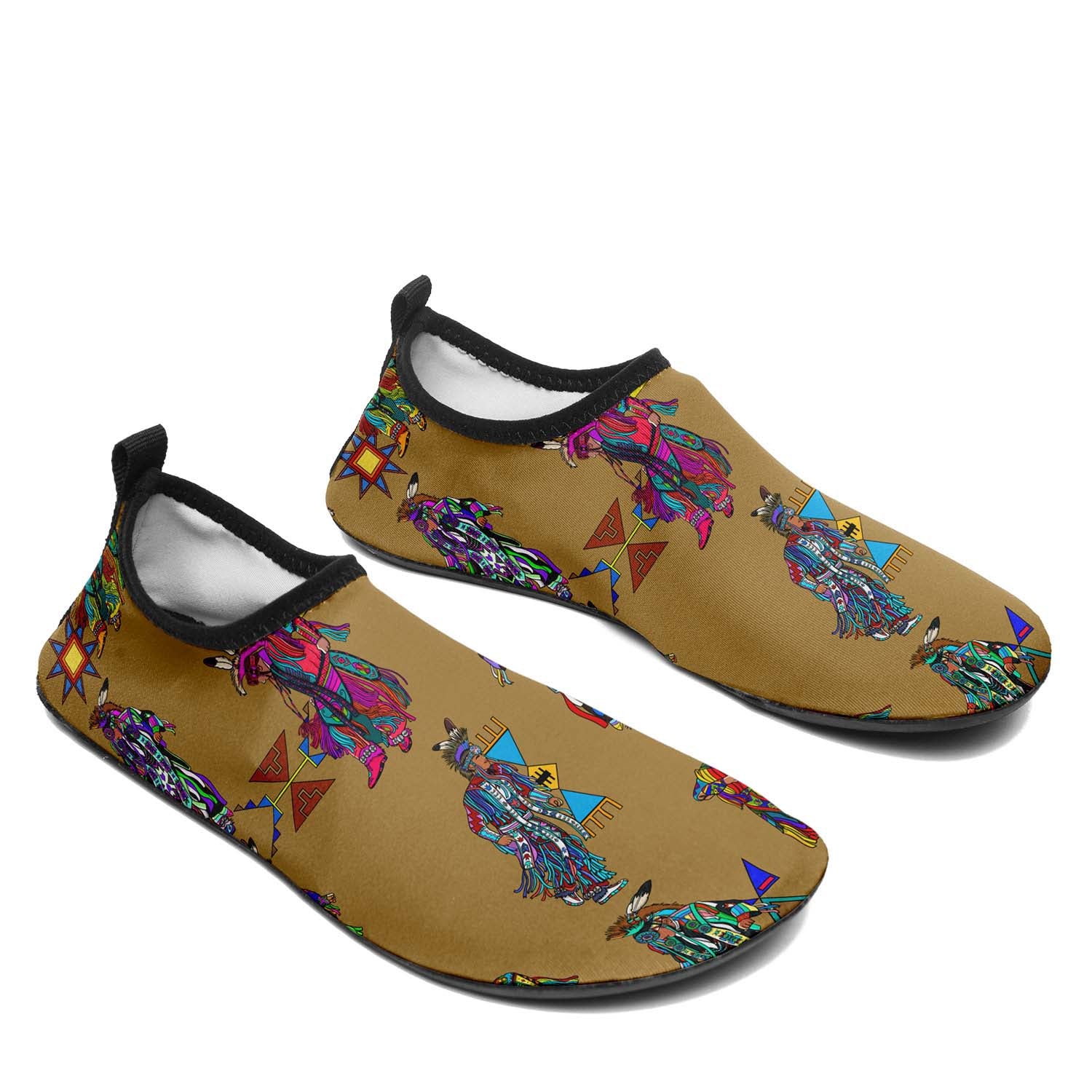Men's Grass Dancers Earth Sockamoccs