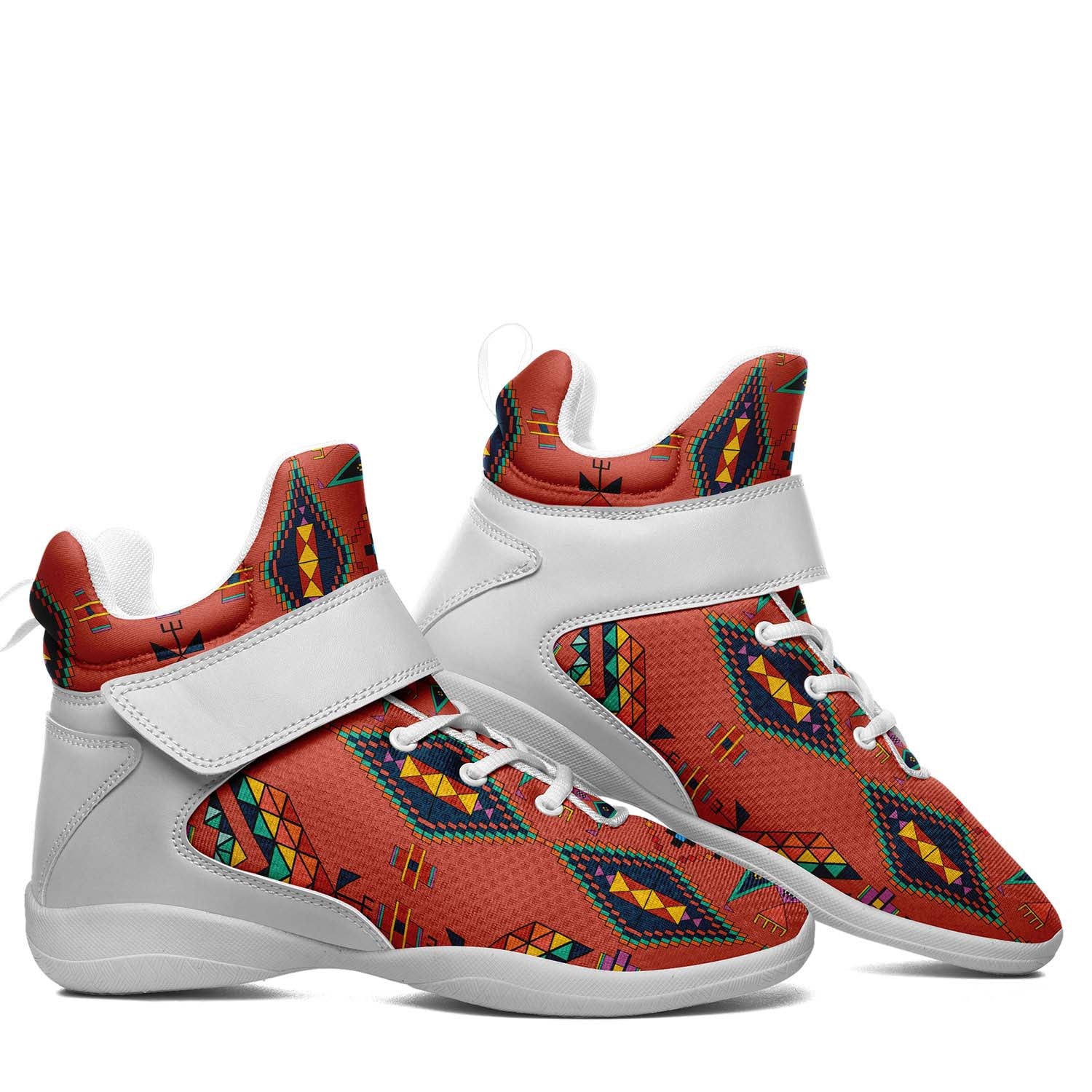 Travois Tipi Canyon Earth Ipottaa Basketball / Sport High Top Shoes - White Sole
