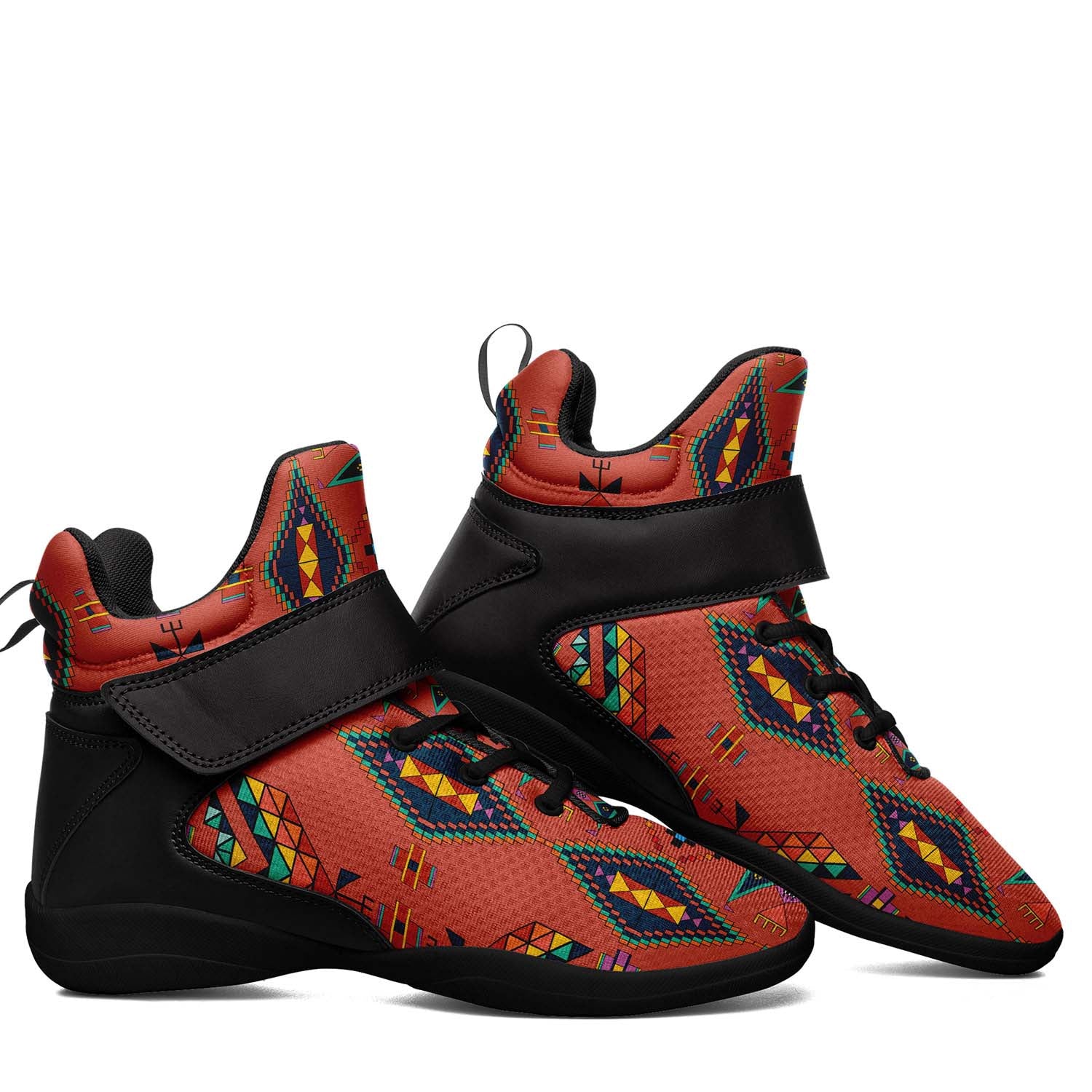 Travois Tipi Canyon Earth Ipottaa Basketball / Sport High Top Shoes - Black Sole