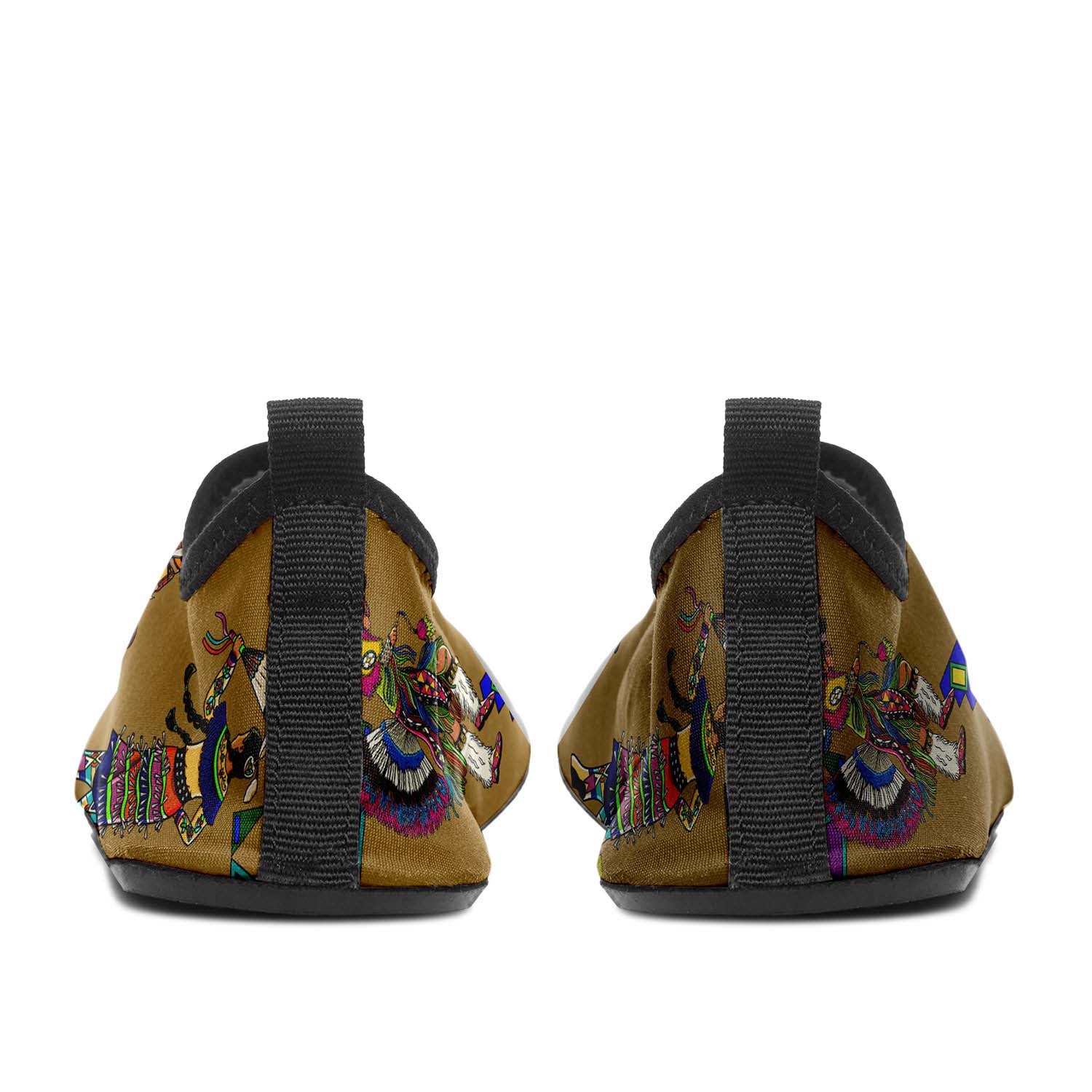 Grand Entry Dancers Earth Sockamoccs