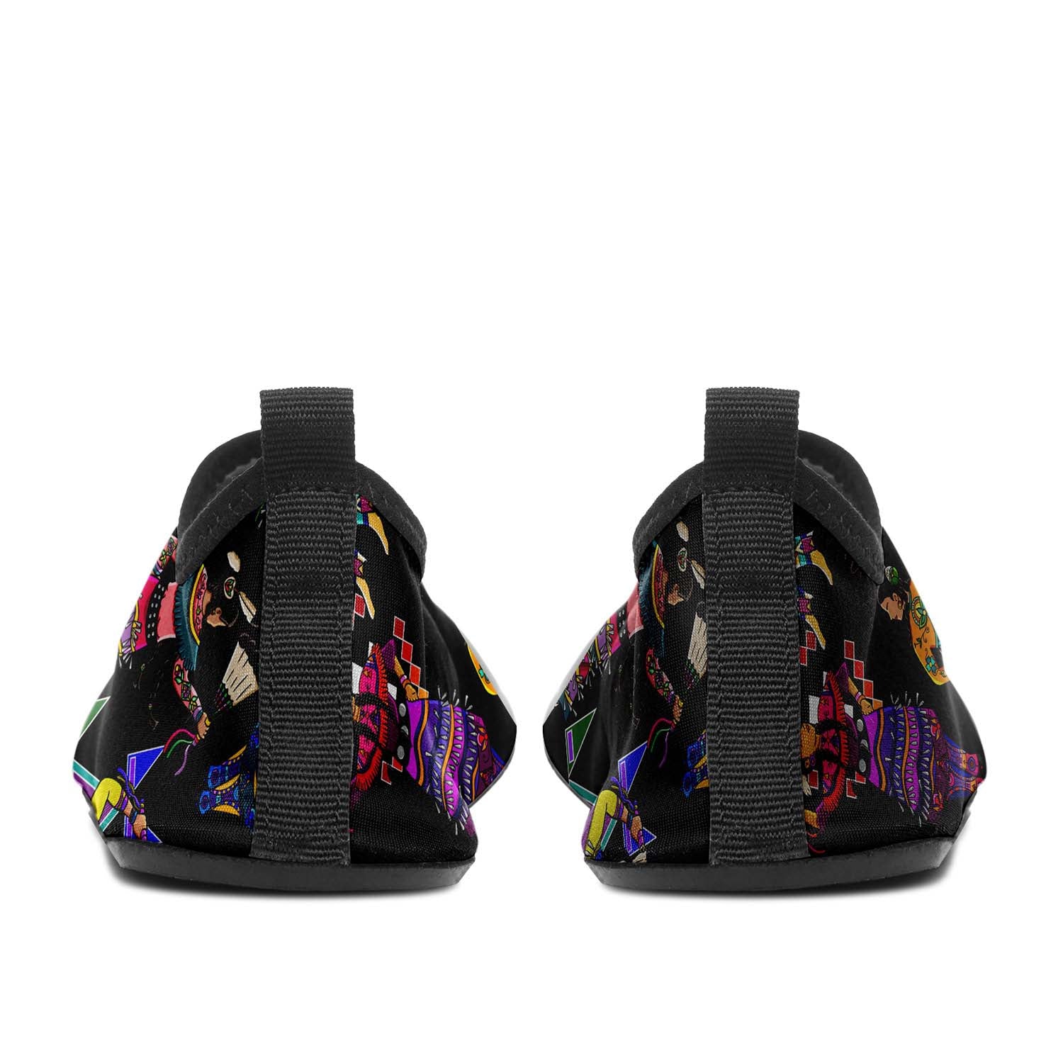 Women's Jingle Dancers Black Sockamoccs