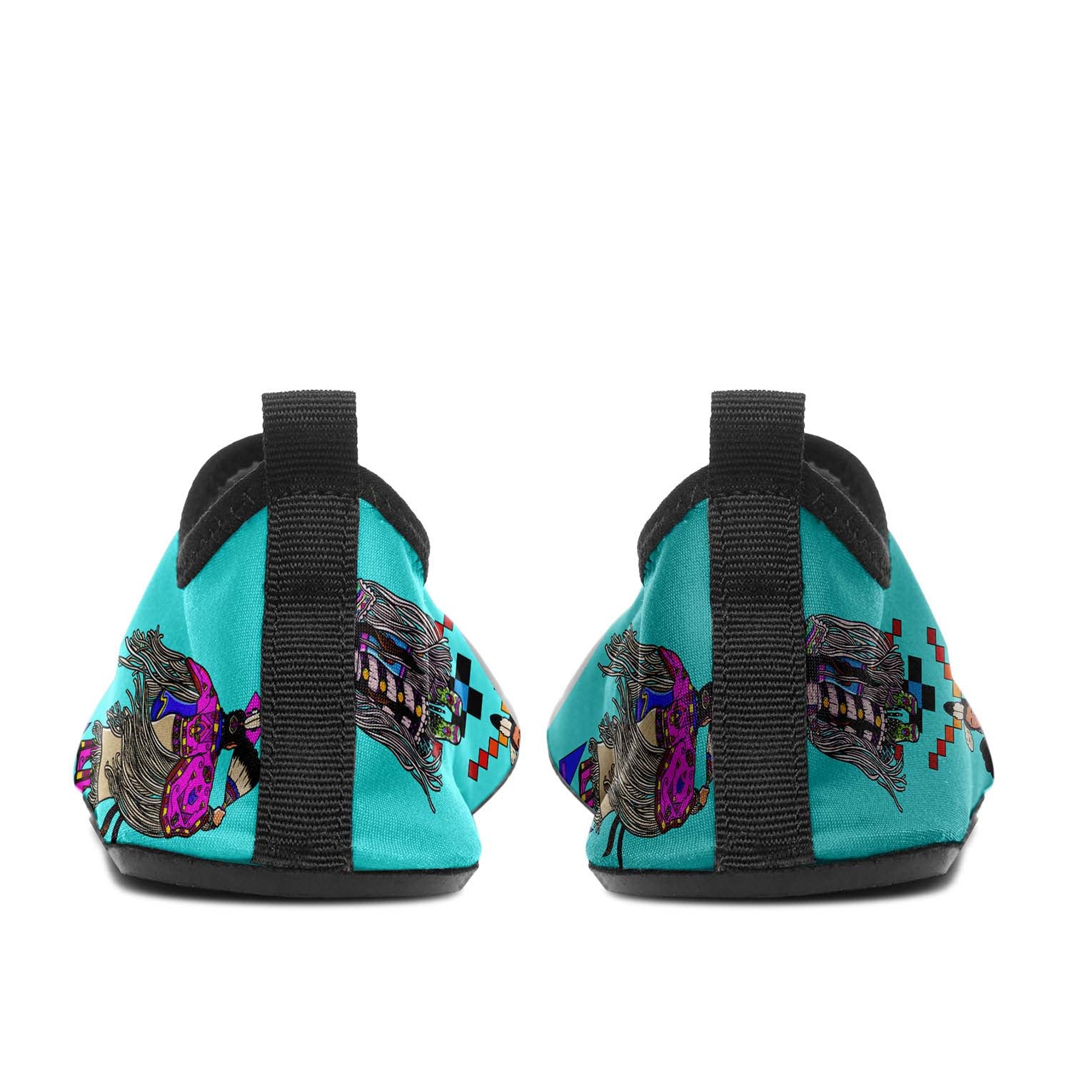 Women's Tradish Dancers Turquoise Sockamoccs