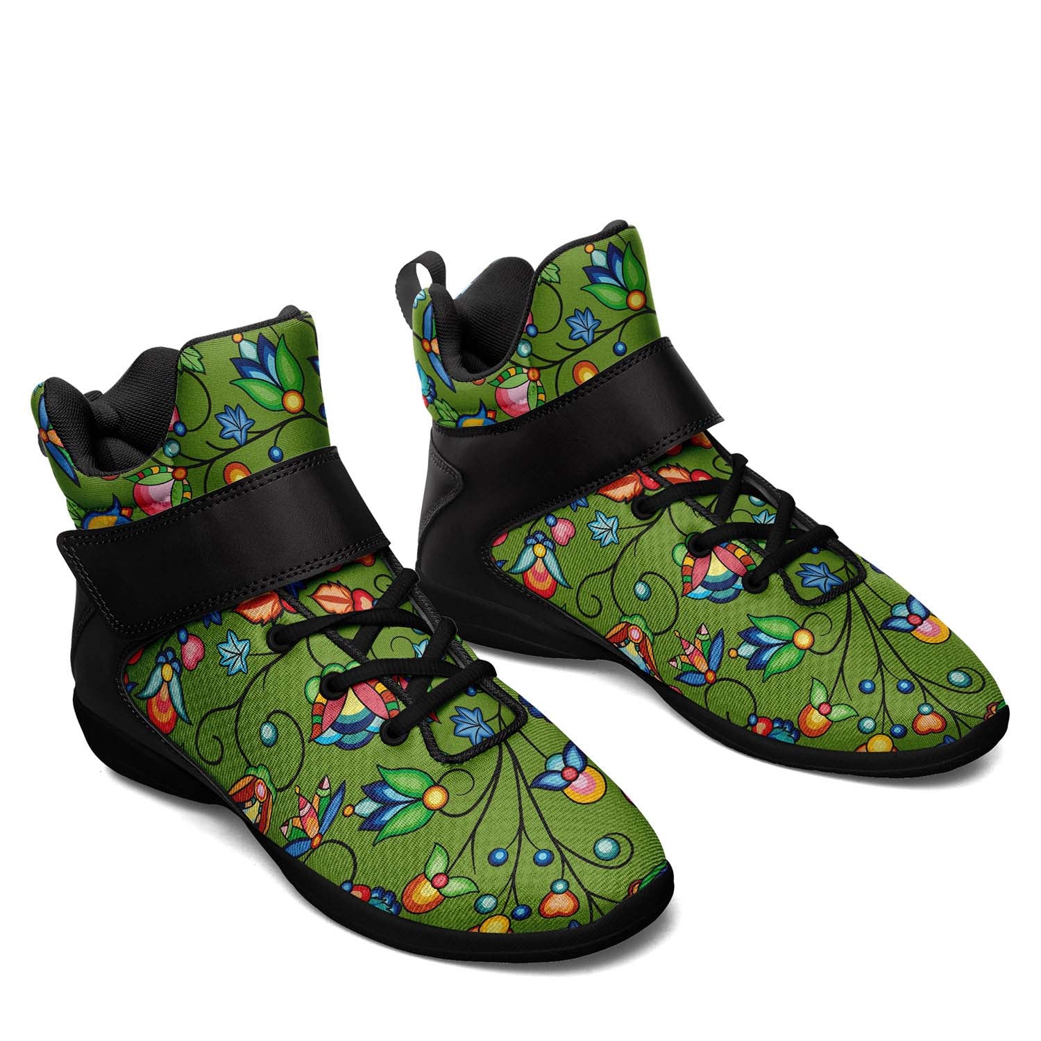Prairie Plains Spirit Sweetgrass Ipottaa Basketball / Sport High Top Shoes - Black Sole