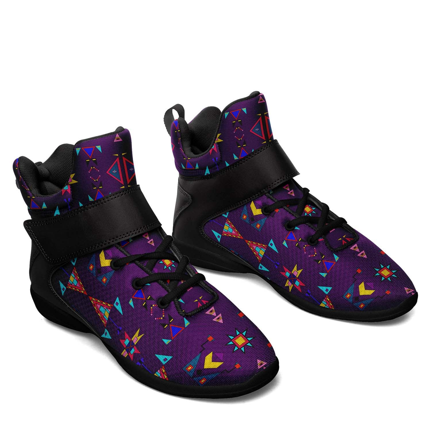 Enemy Territory Berry Ipottaa Basketball / Sport High Top Shoes - Black Sole