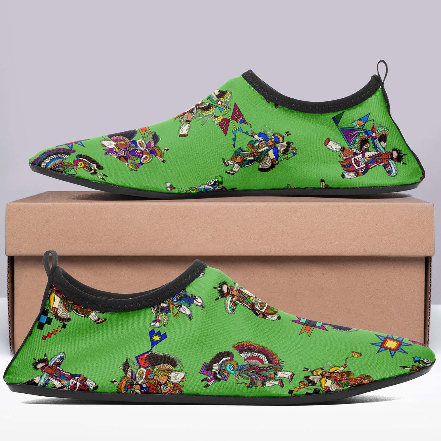 Men's Fancy Dancers Grass Sockamoccs