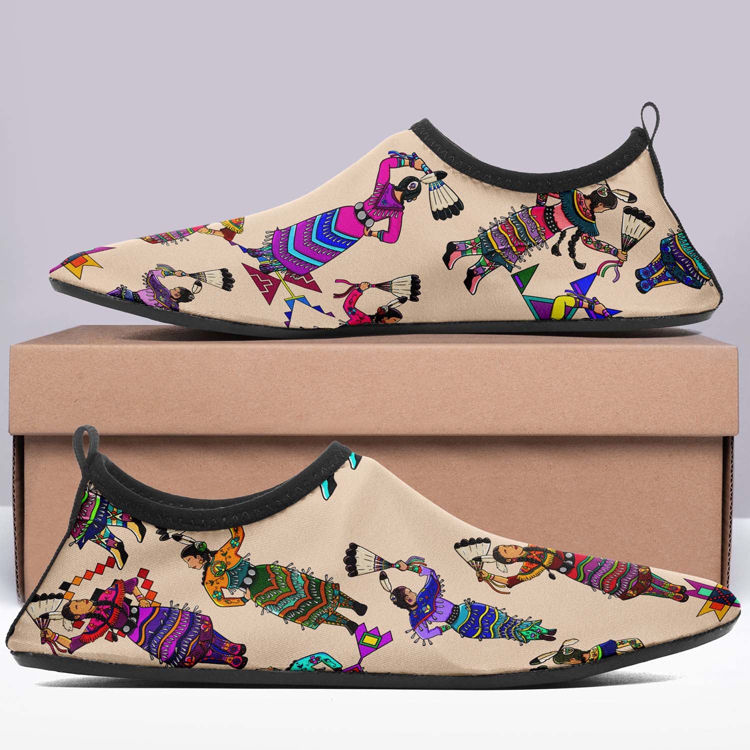 Women's Jingle Dancers Muslin Sockamoccs