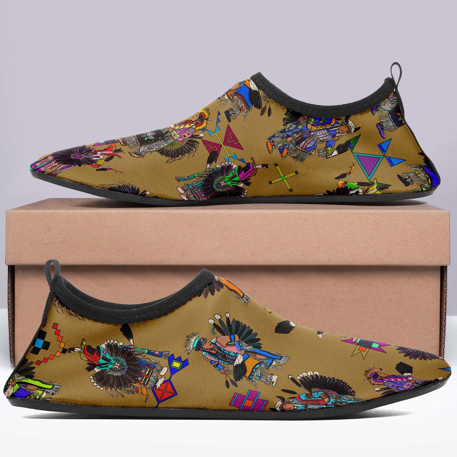 Men's Tradish Dancers Earth Sockamoccs