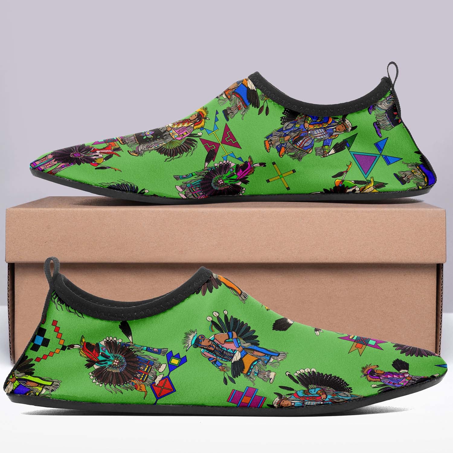 Men's Tradish Dancers Grass Sockamoccs