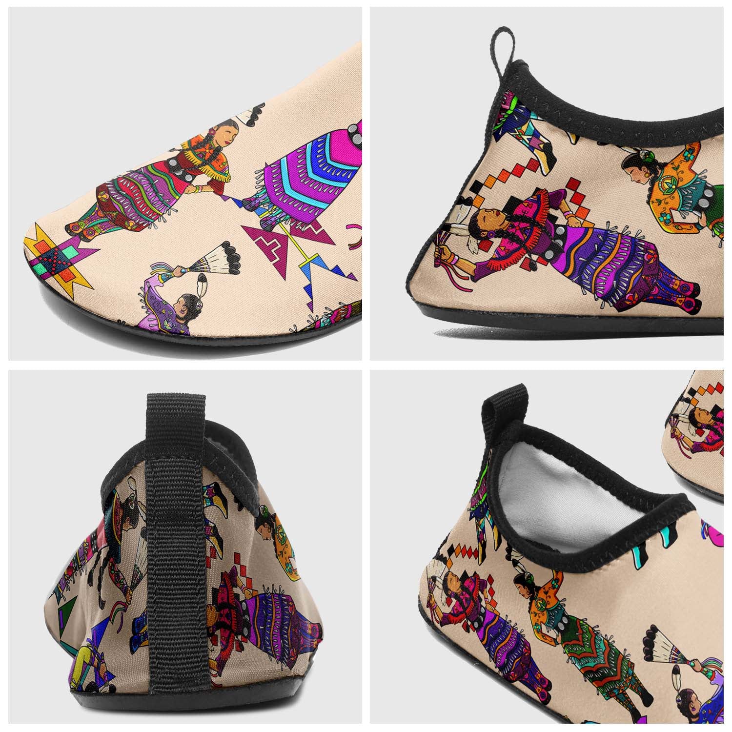 Women's Jingle Dancers Muslin Sockamoccs