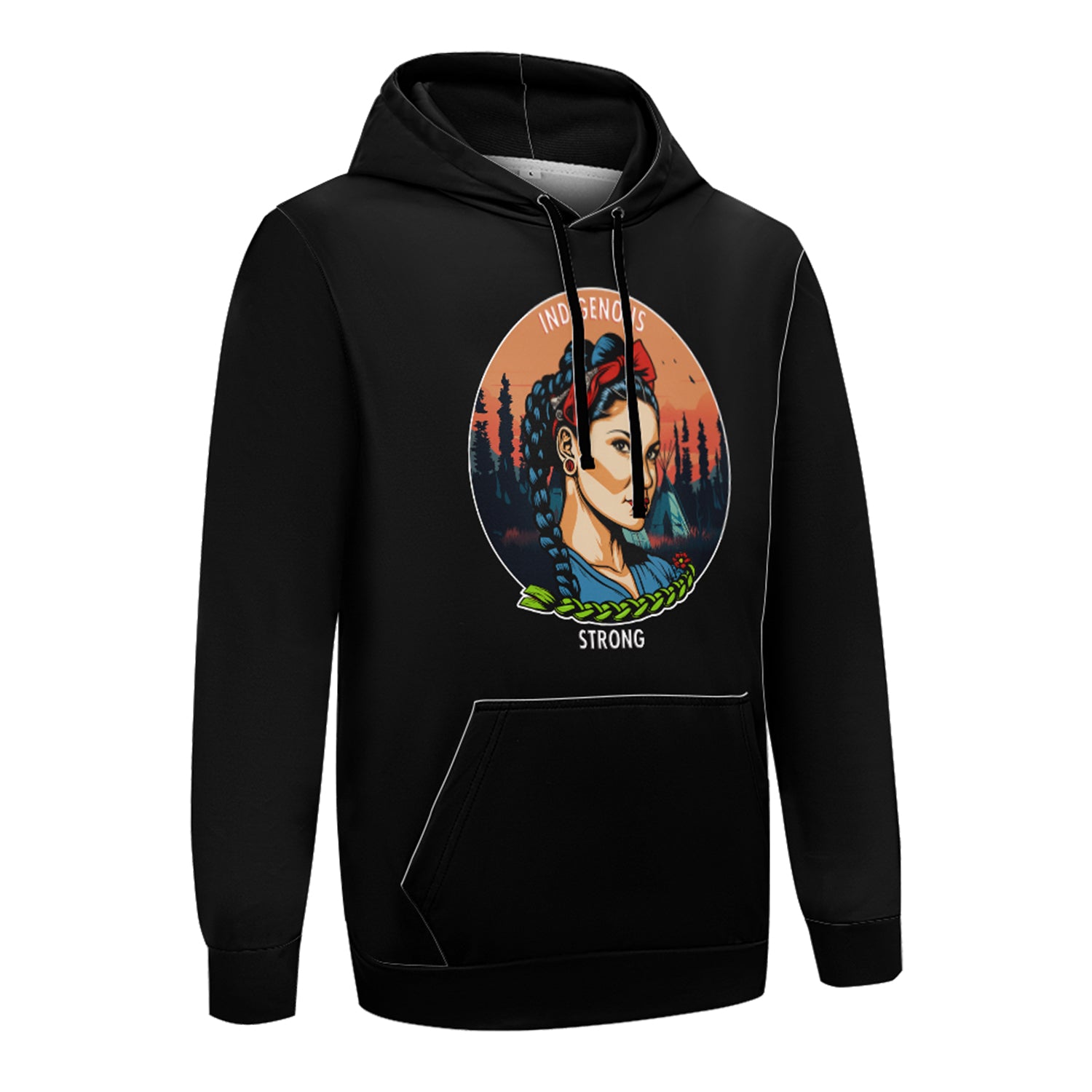 Indigenous Strong 49Dzine Novelty Hoodie