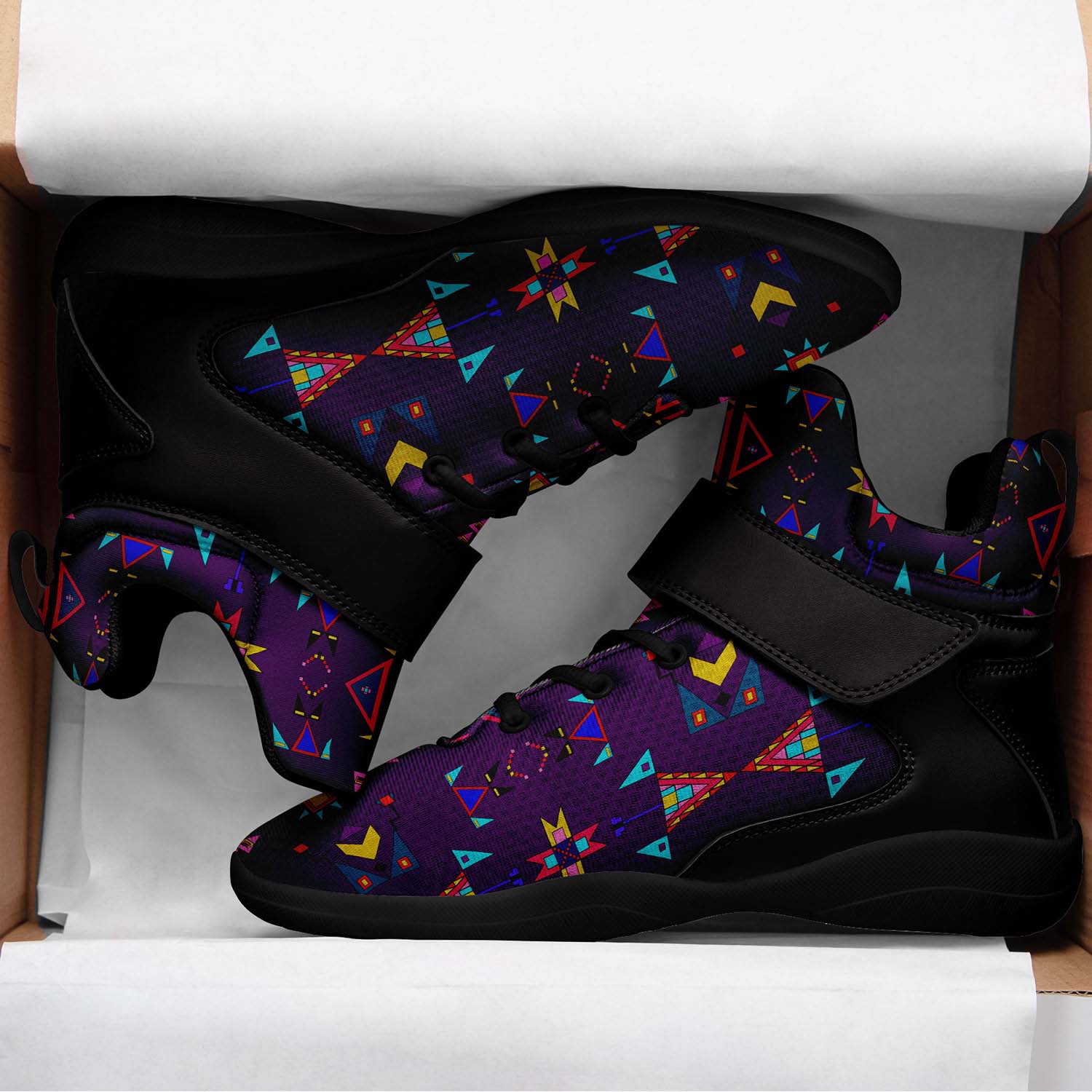 Enemy Territory Berry Ipottaa Basketball / Sport High Top Shoes - Black Sole