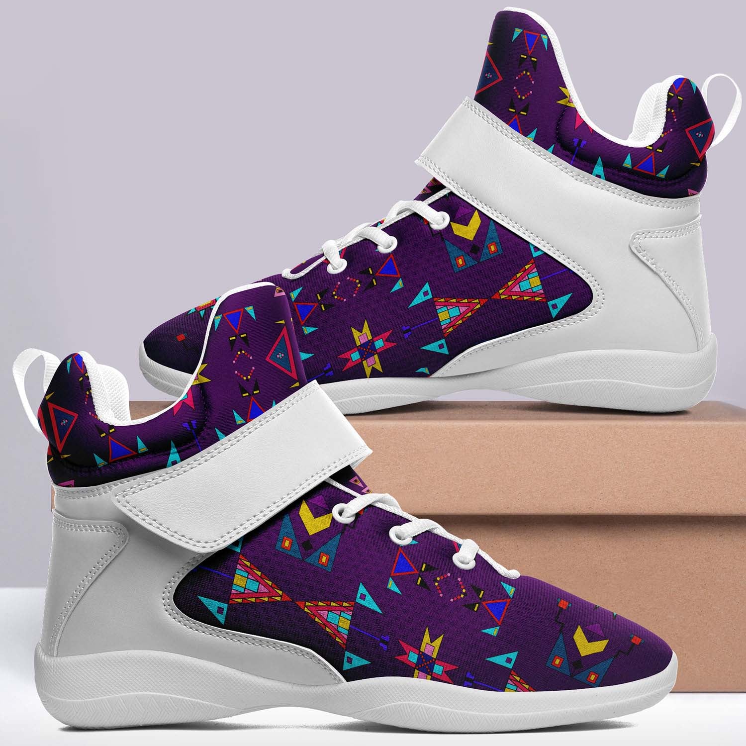 Enemy Territory Berry Ipottaa Basketball / Sport High Top Shoes - White Sole