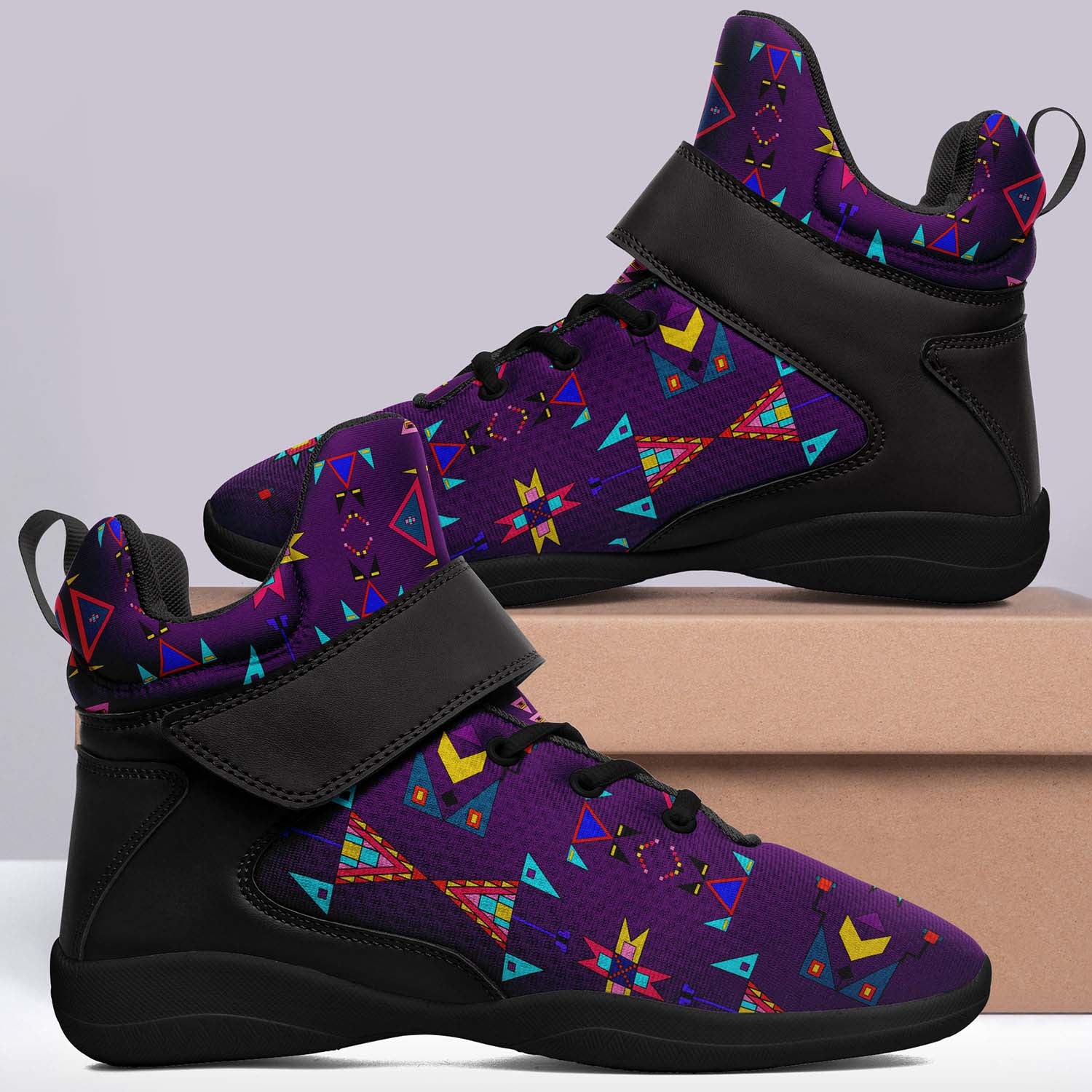 Enemy Territory Berry Ipottaa Basketball / Sport High Top Shoes - Black Sole