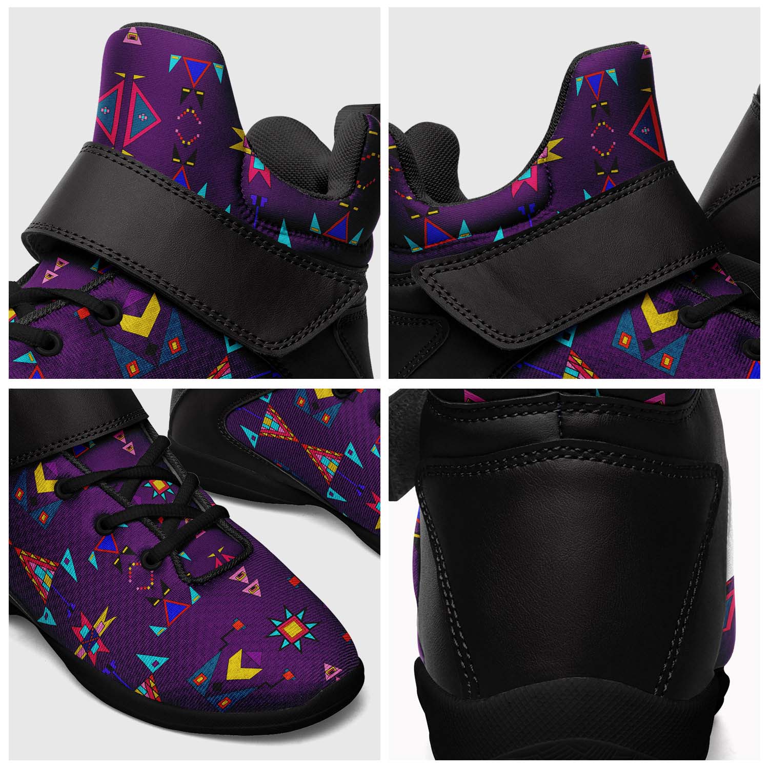 Enemy Territory Berry Ipottaa Basketball / Sport High Top Shoes - Black Sole