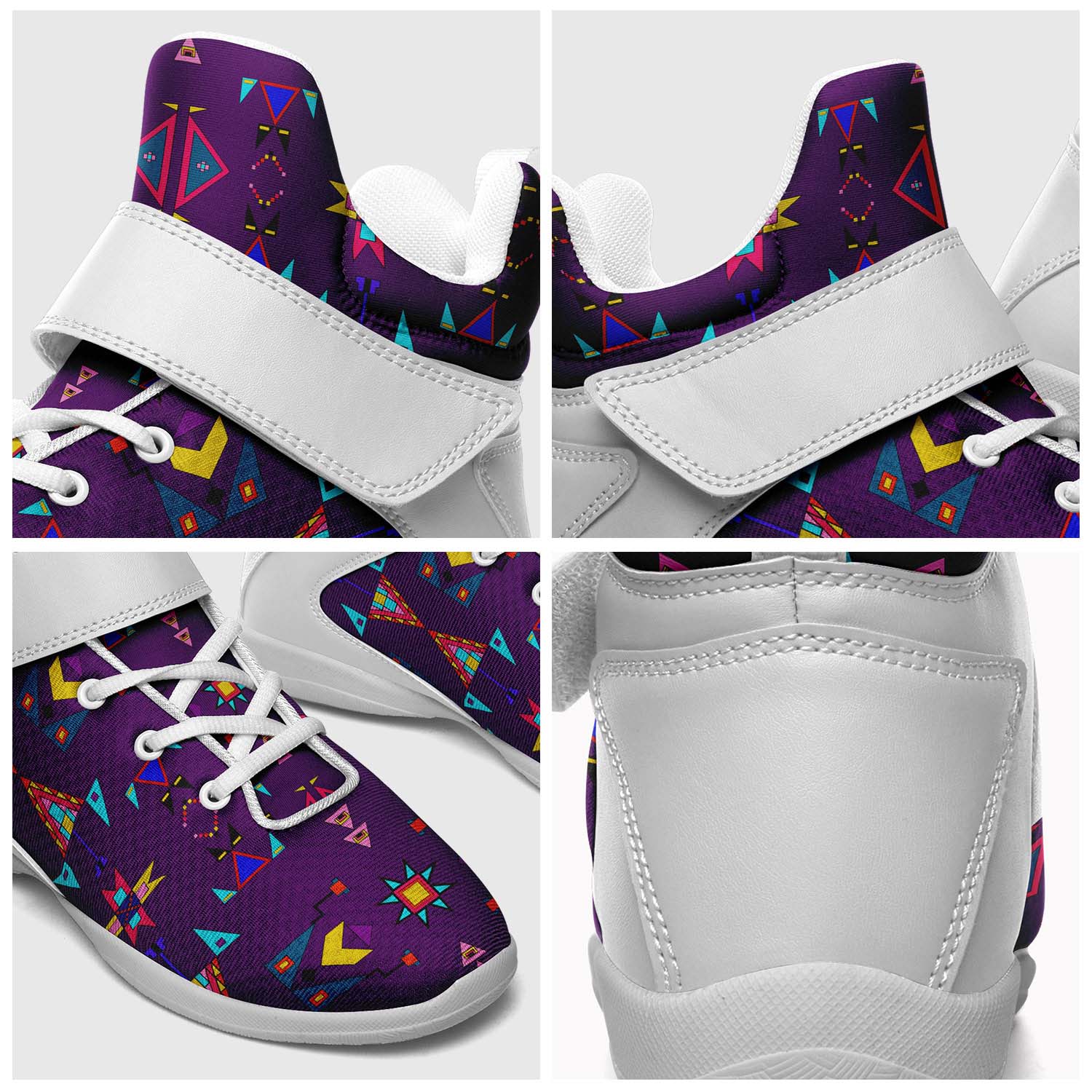 Enemy Territory Berry Ipottaa Basketball / Sport High Top Shoes - White Sole