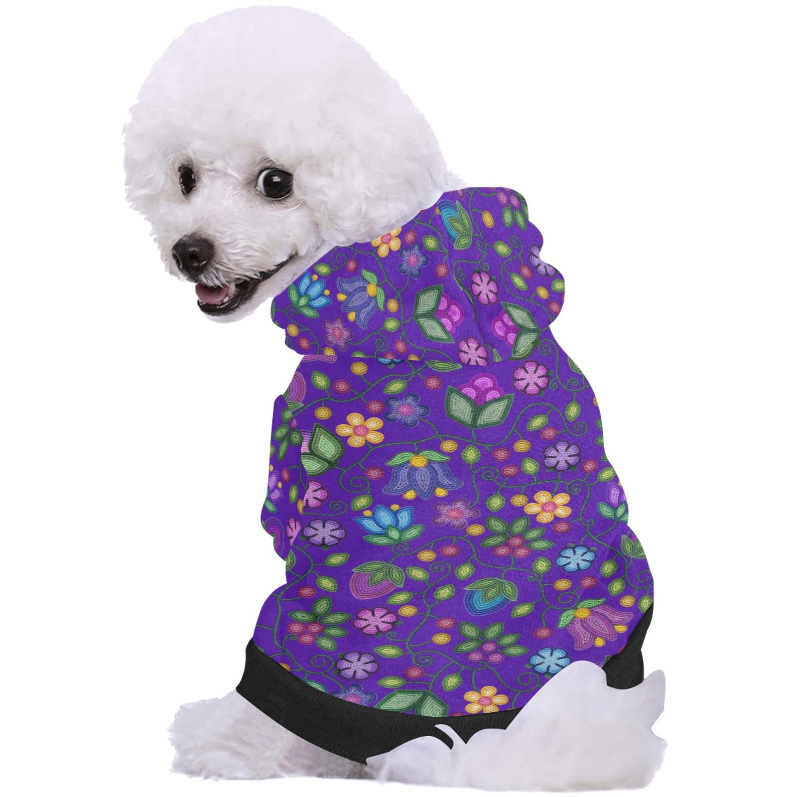 Bloom Uplift Indigo Pet Dog Hoodie