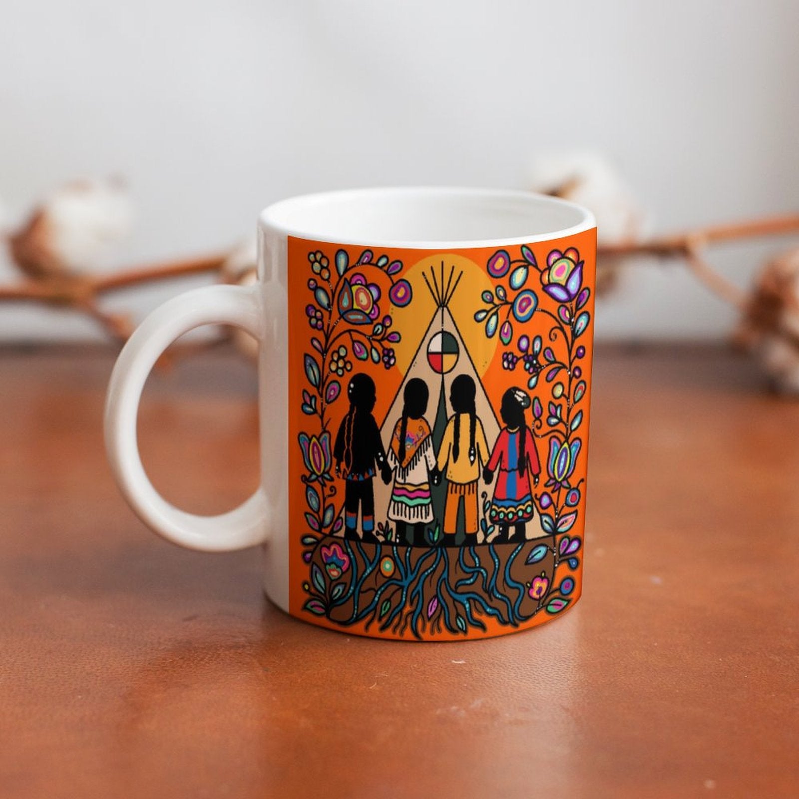 Rooted in Culture White Mug
