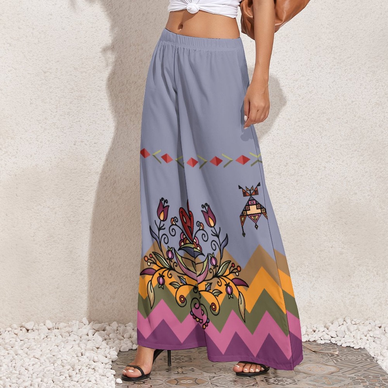 Red Willow Whispers Ribbon Pant