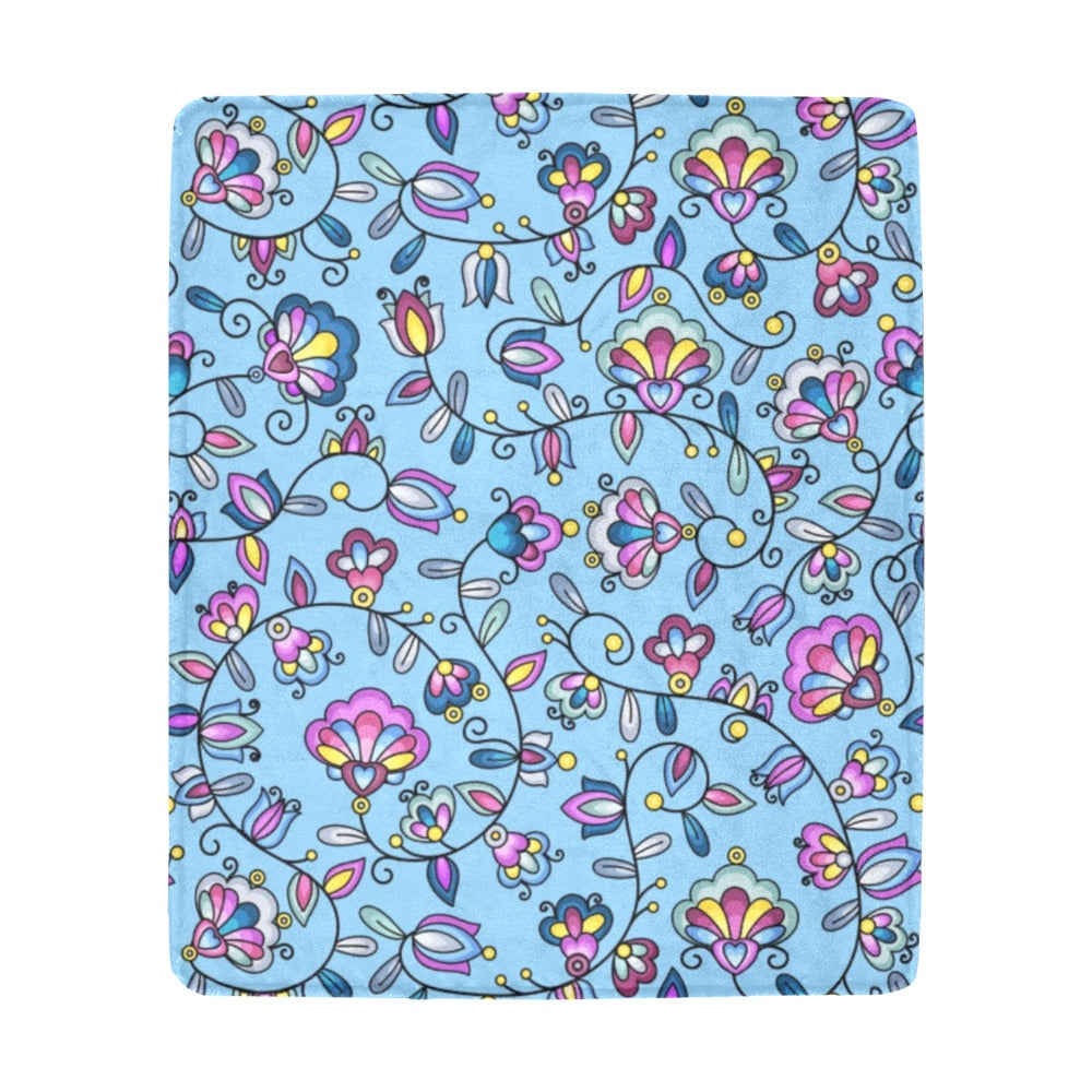 Autumn Bundle Blessing Blue Ultra-Soft Micro Fleece Blanket 50"x60"