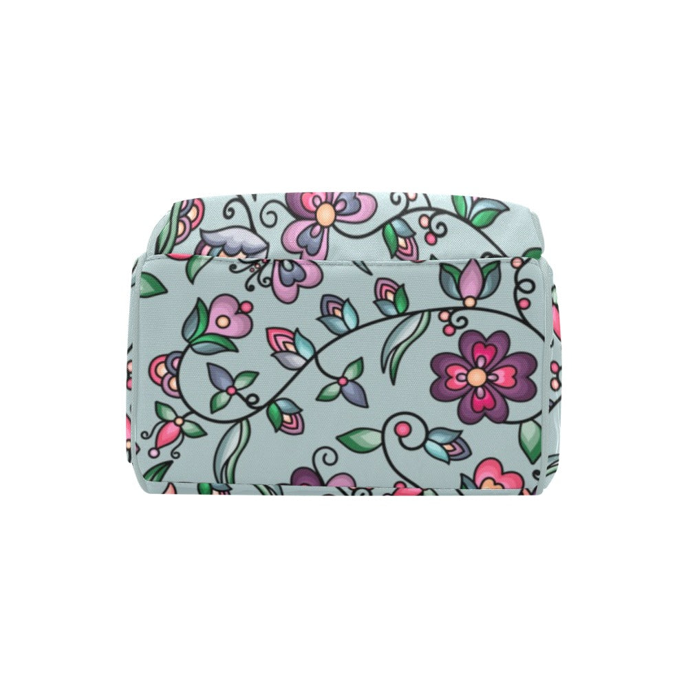 Amber Evening Garland Turquoise Multi-Function Diaper Backpack/Diaper Bag