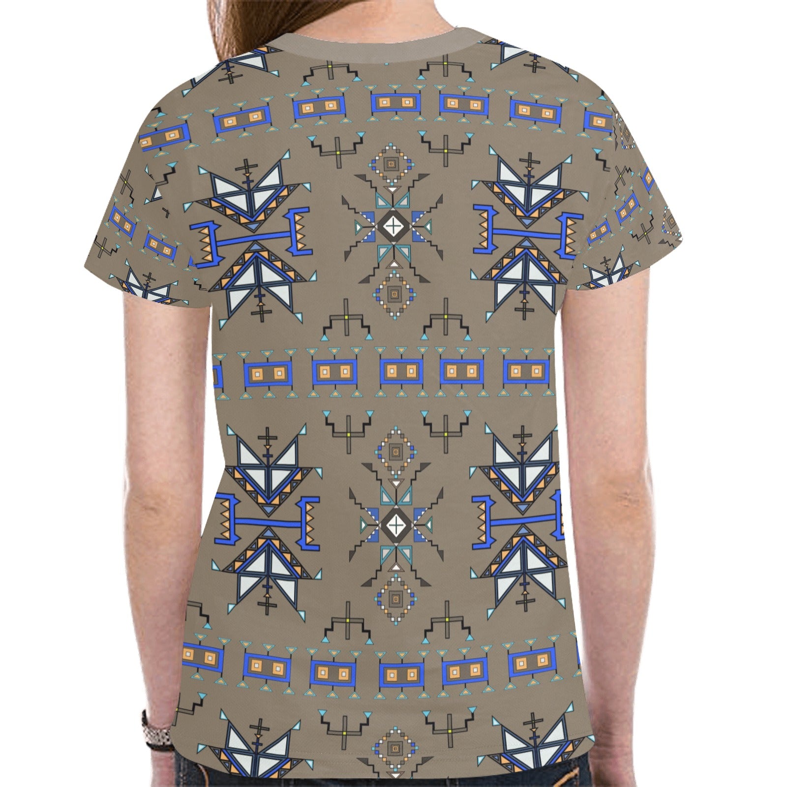 Eagle Strike Brown T-shirt for Women