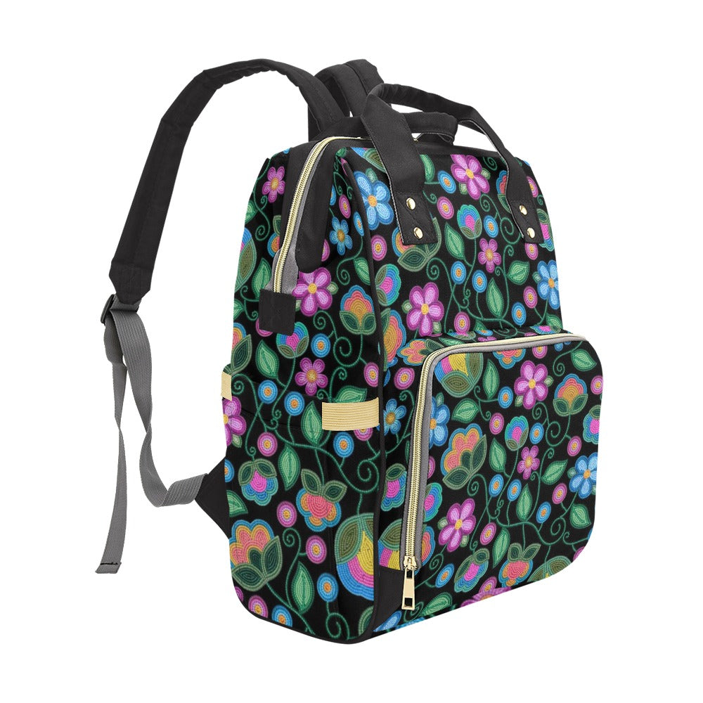 Turquoise Sunbeam Multi-Function Diaper Backpack/Diaper Bag