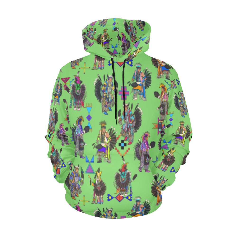 Men's Tradish Dancers Grass Hoodie for Men (USA Size)