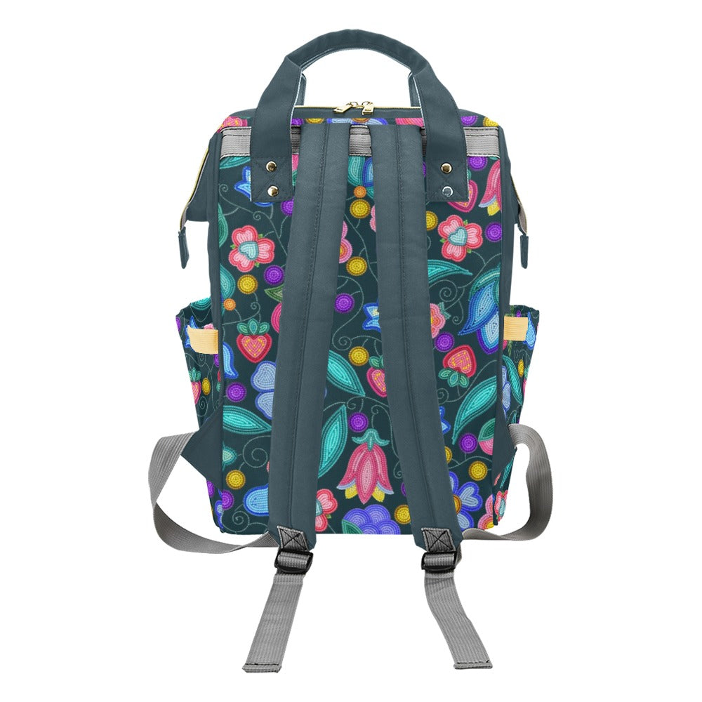 Sweet Offering Dark Teal Multi-Function Diaper Backpack/Diaper Bag