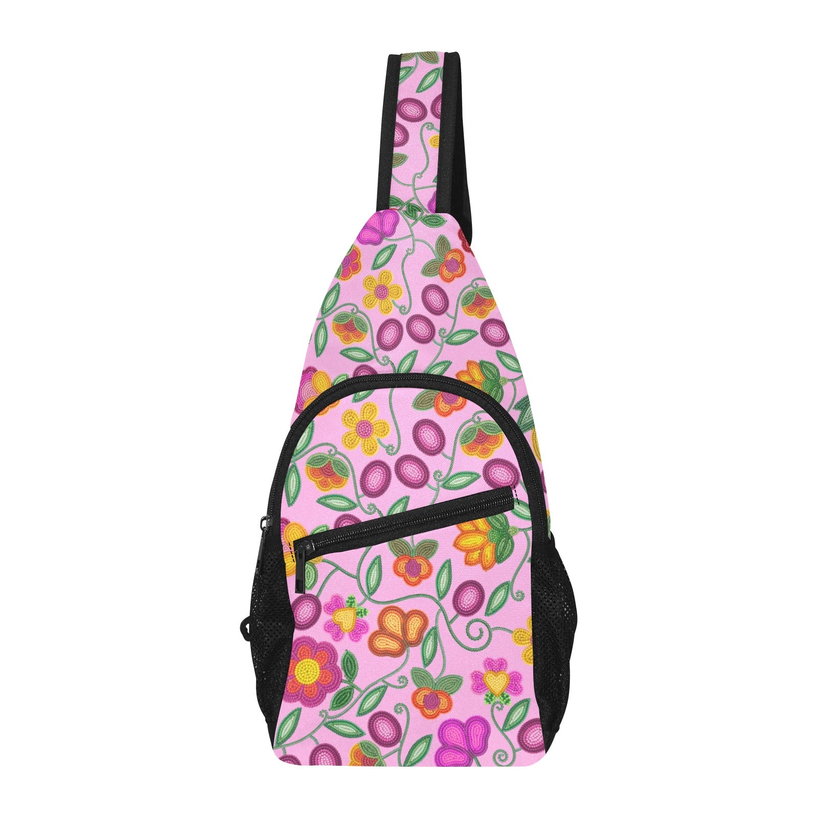 Boreal Bounty Pink Chest Bag
