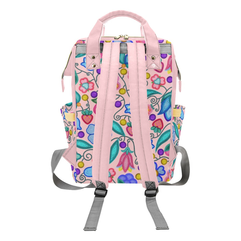 Sweet Offering Pink Multi-Function Diaper Backpack/Diaper Bag